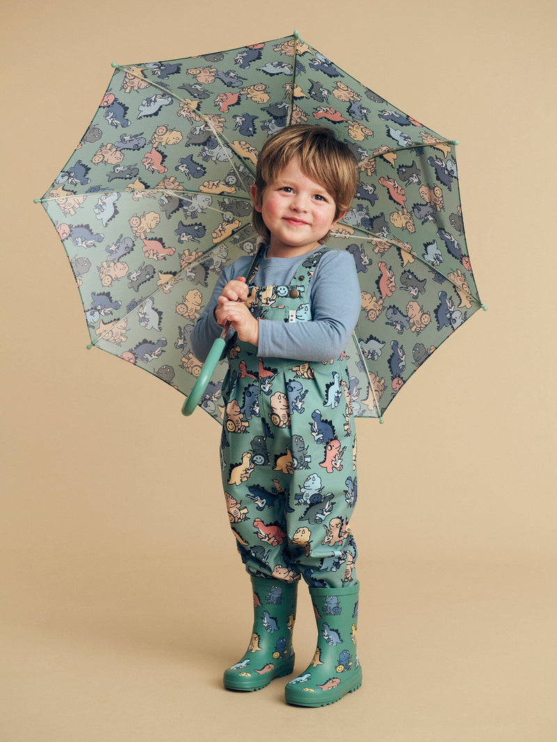 Huxbaby - DINO BAND PUDDLE SUIT