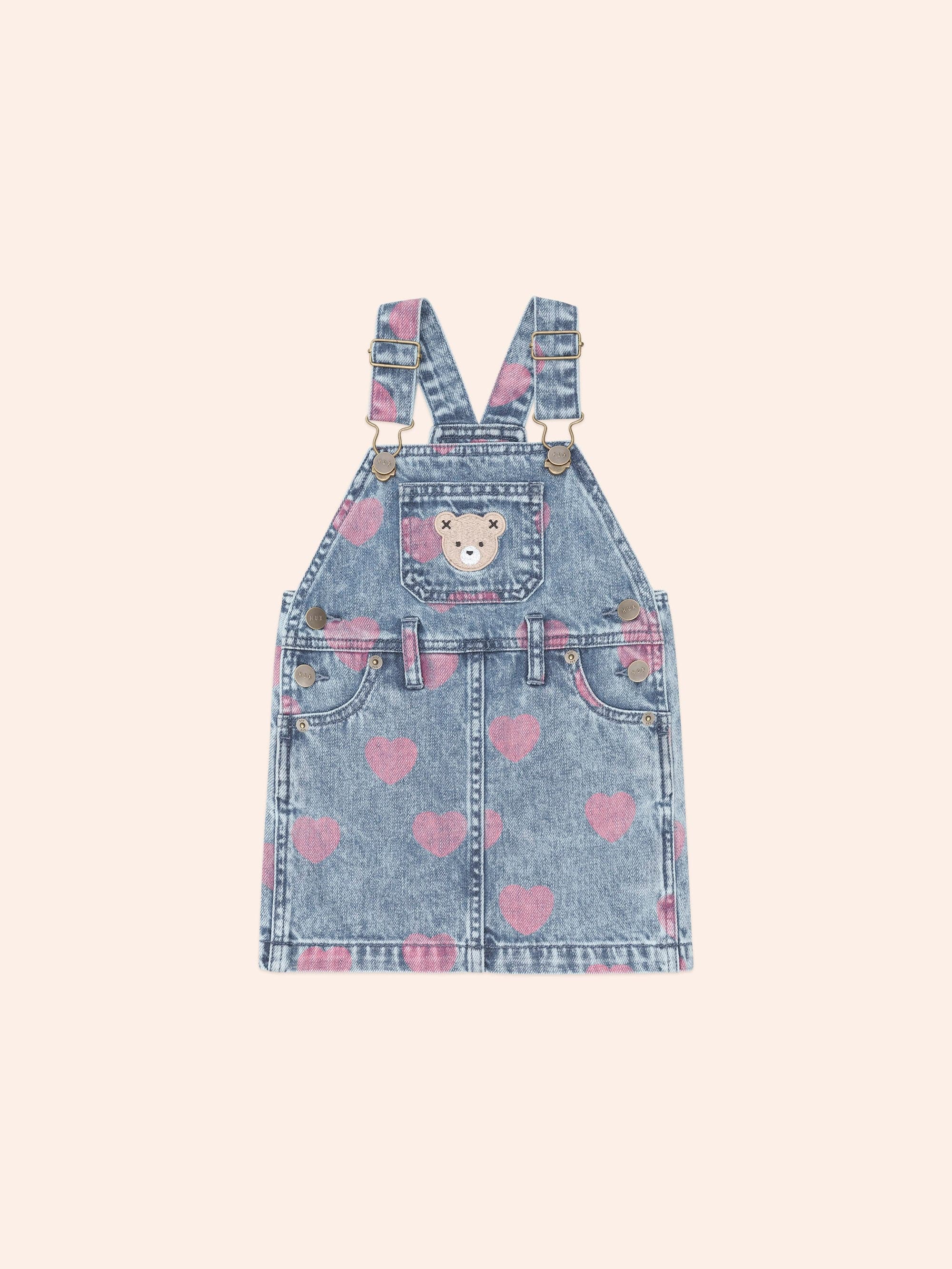 h&m denim pinafore dress H&M Blue Y2K Stretch Denim Square Neck Sleeveless Button Mini Denim Je   Brie