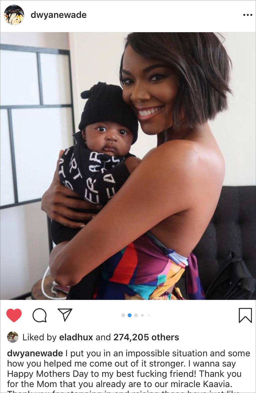 Huxbaby celeb - <p>dwyane wade and gabrielle union's daughter</p>