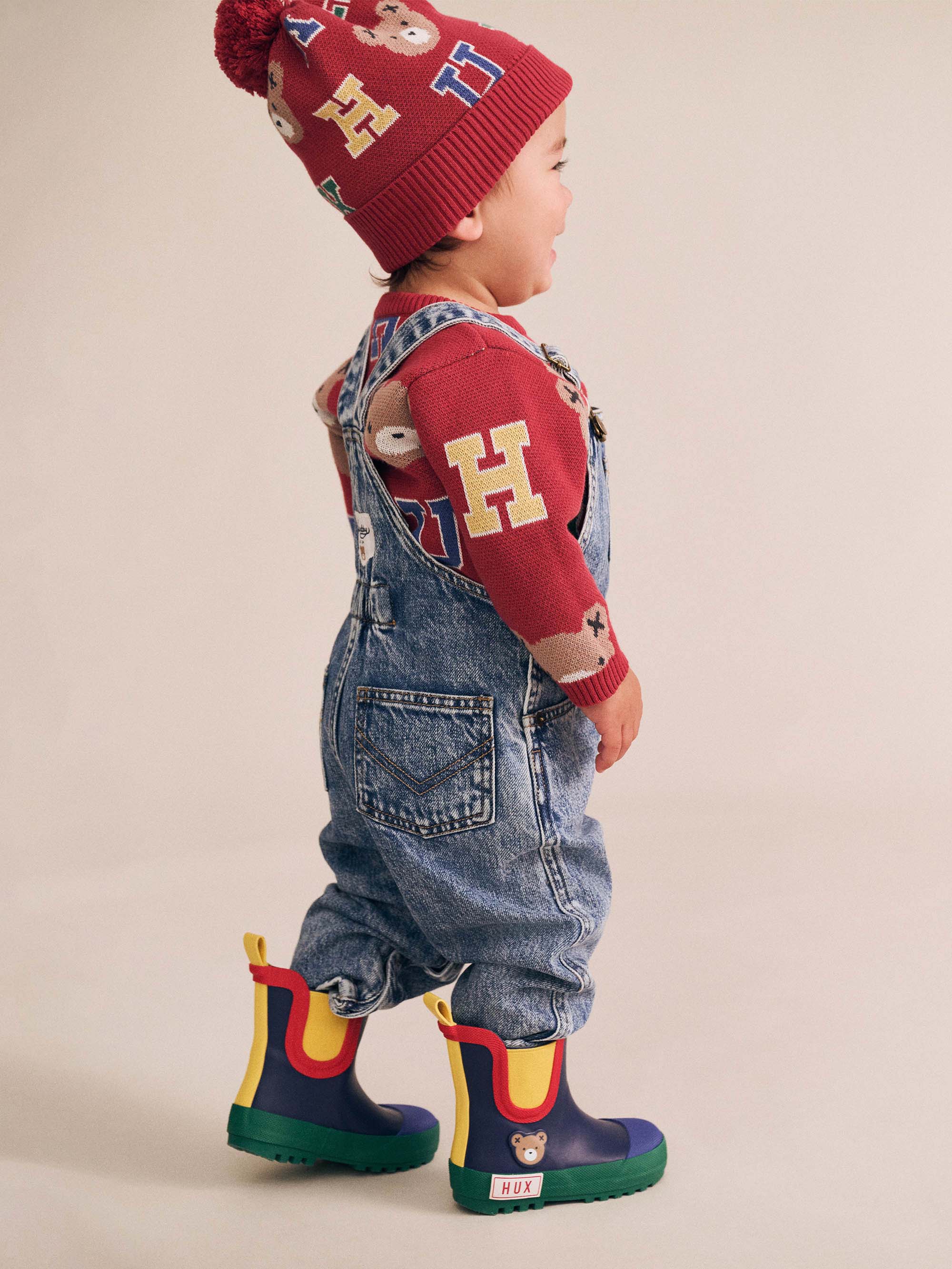 Dreamy Denim Overalls OVERALL Huxbaby