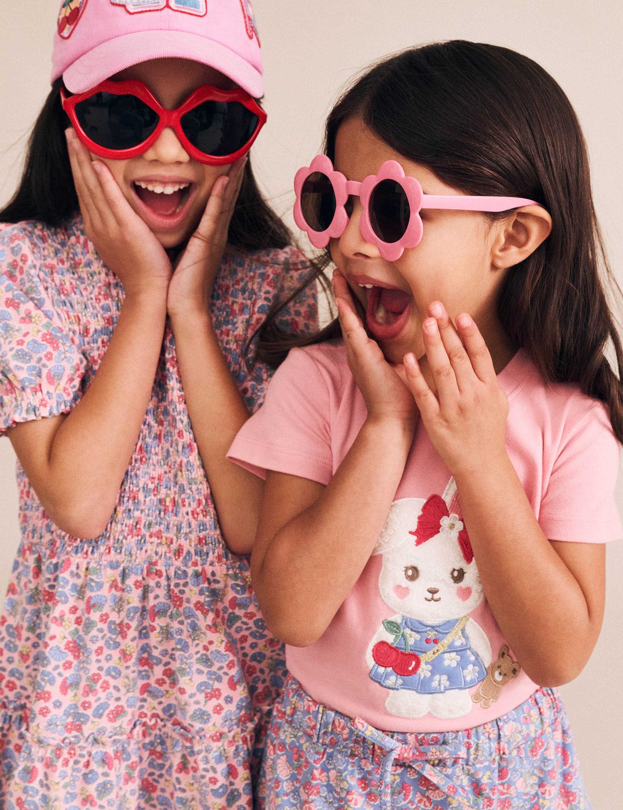 Flower Field Bunny Tee T-SHIRT Huxbaby