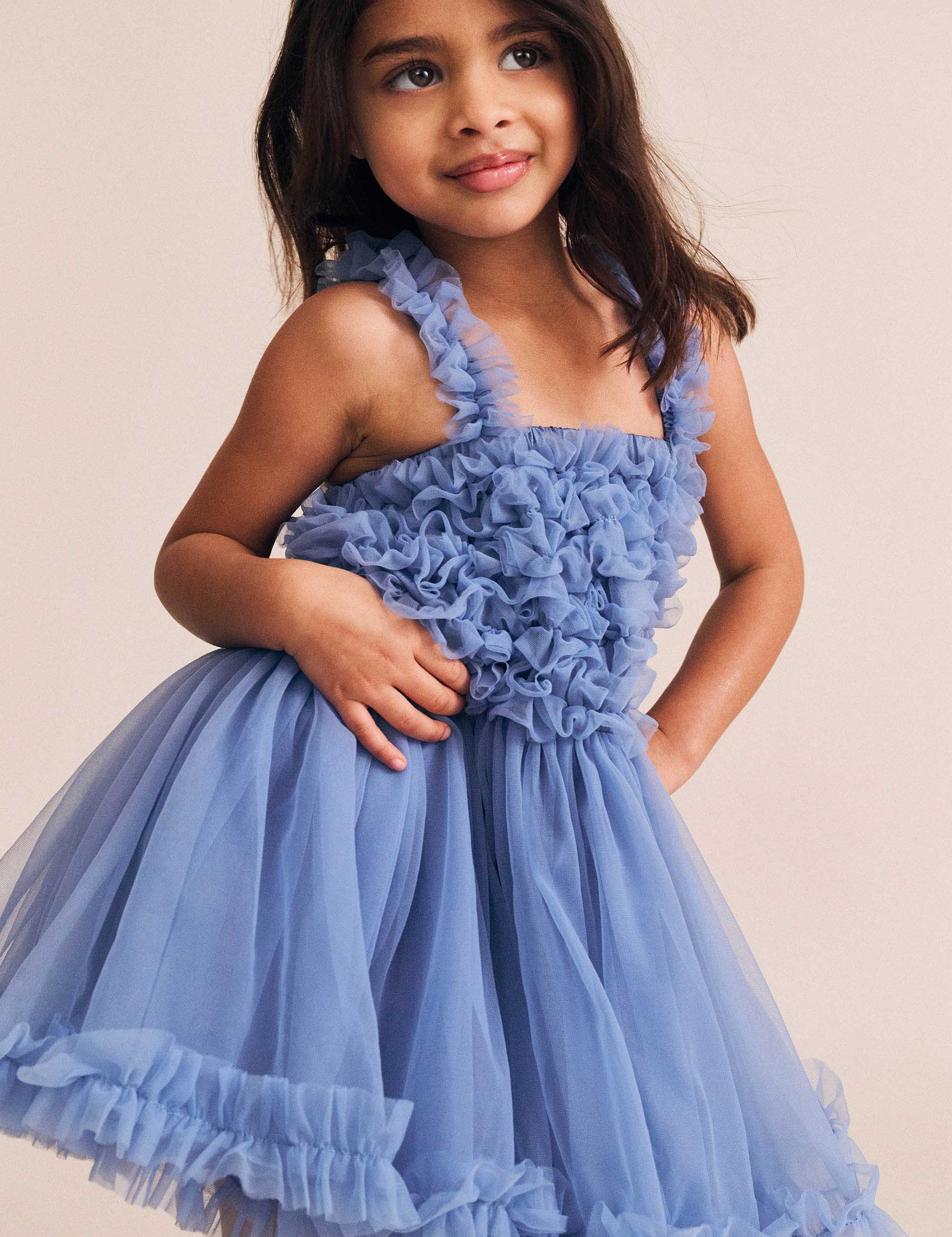 Navy Cha Cha Dress DRESS Huxbaby