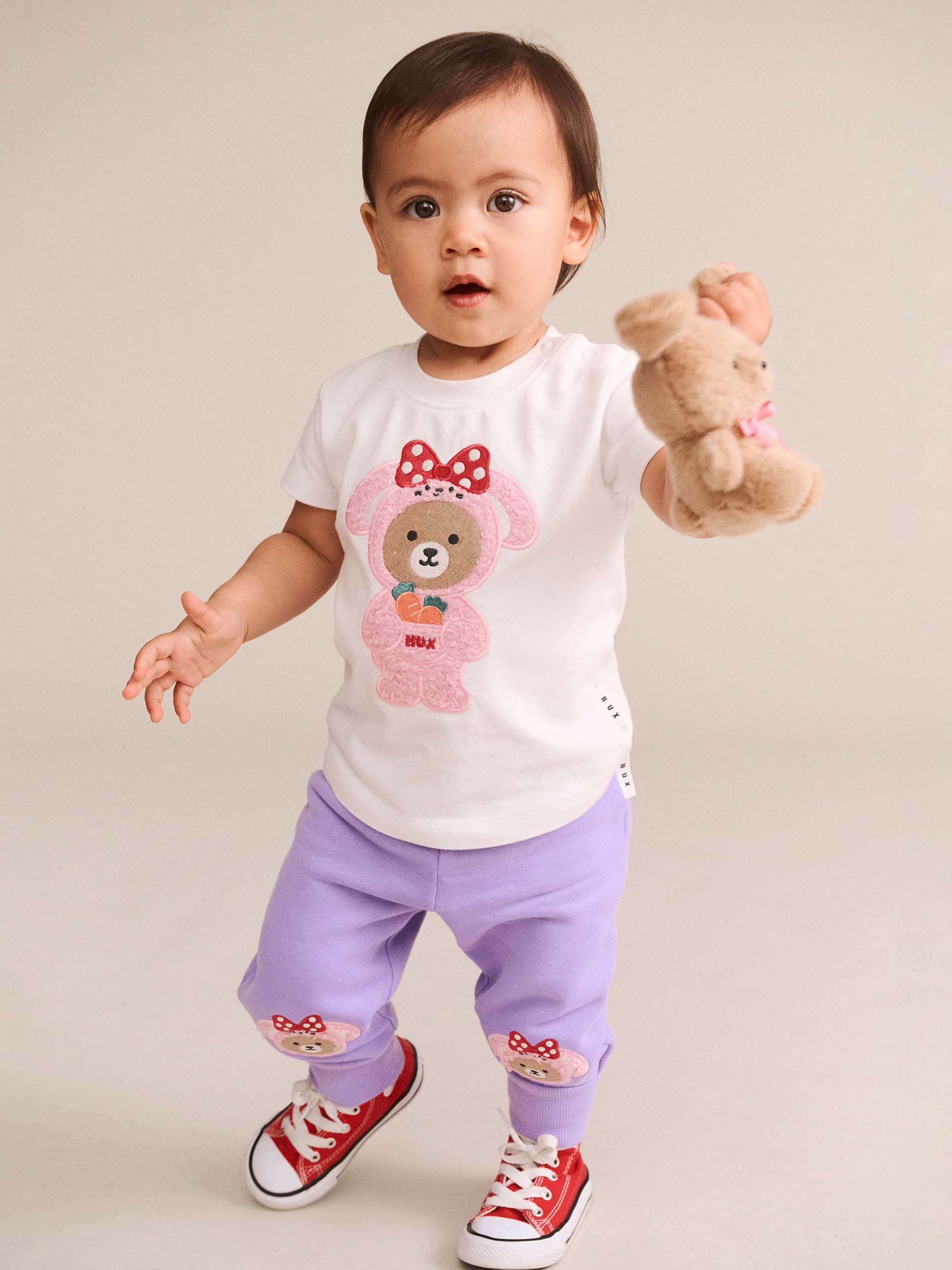 Pink Bunny toy friend toy Huxbaby