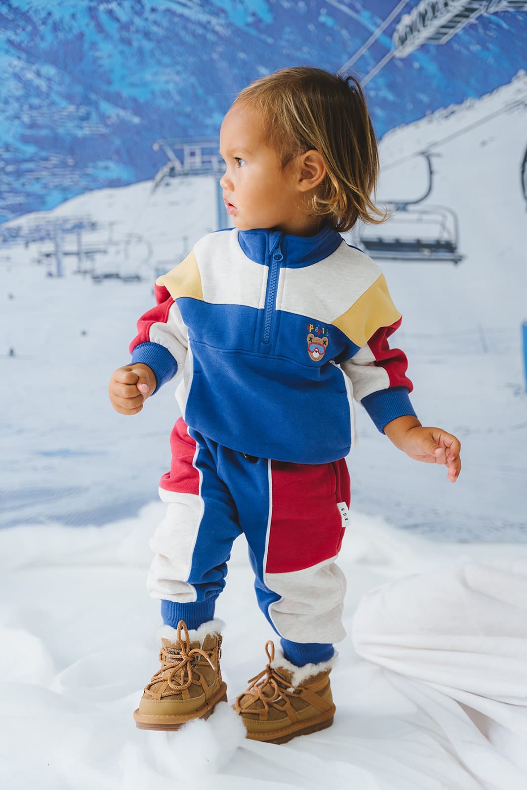 Colour Block Spliced Pant PANT Huxbaby Shopify