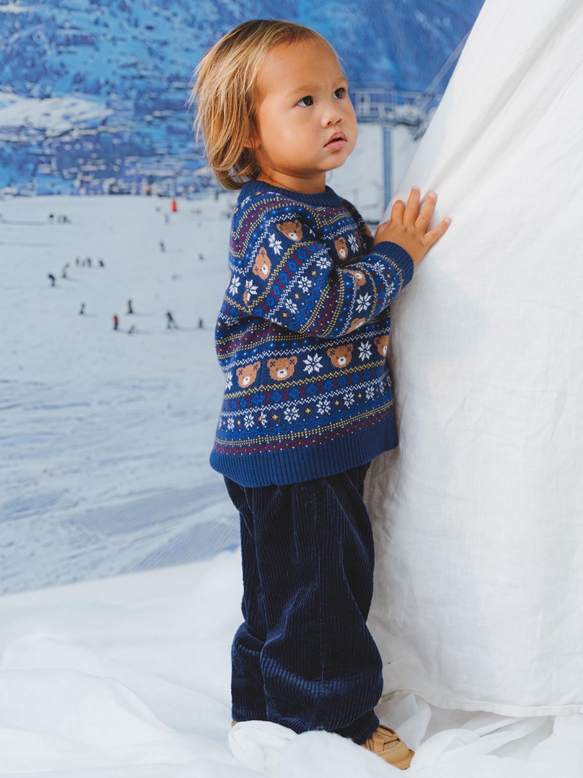 Apres Ski Fairisle Pullover KNIT JUMPER Huxbaby Shopify