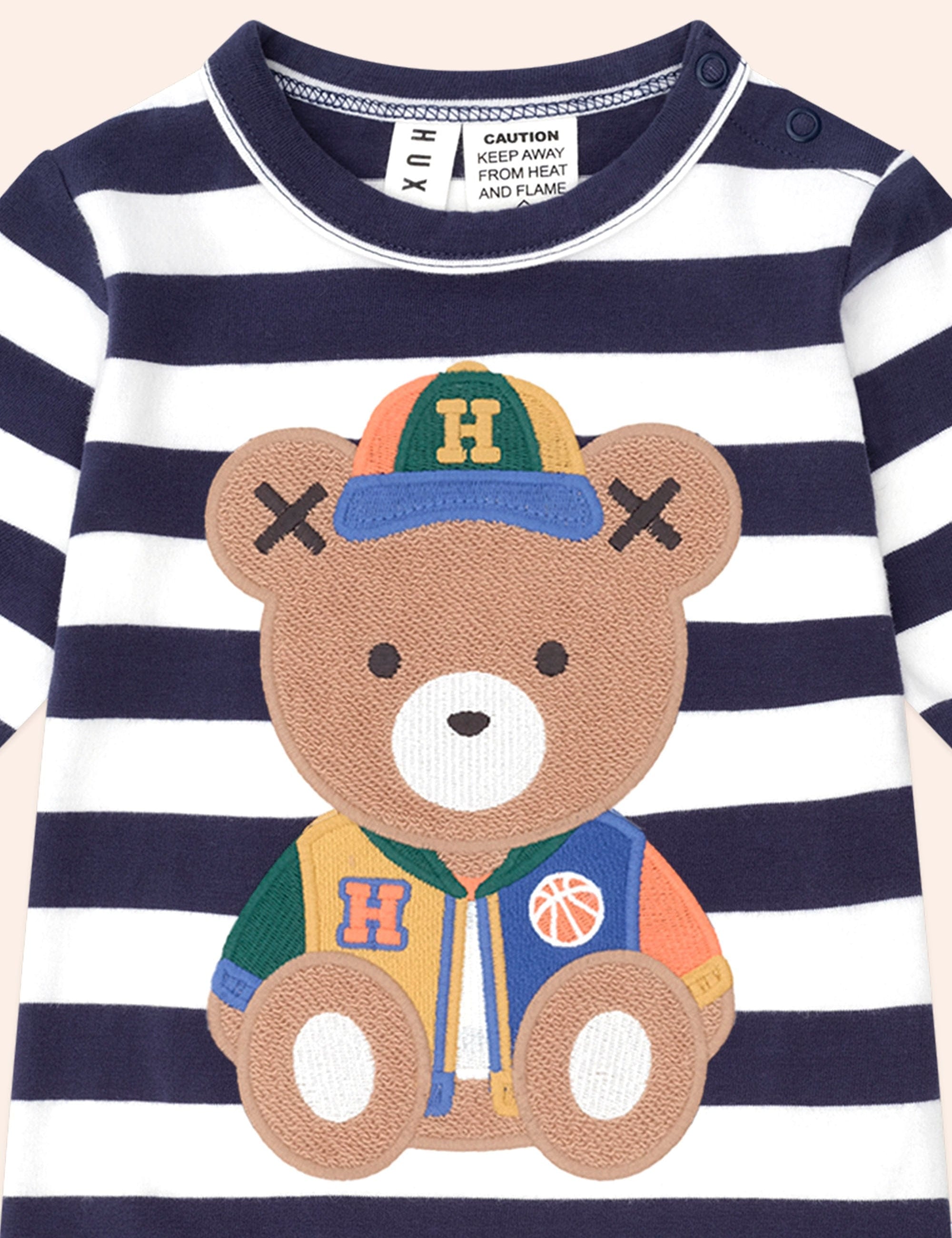 Varsity Hux Romper ROMPER Huxbaby