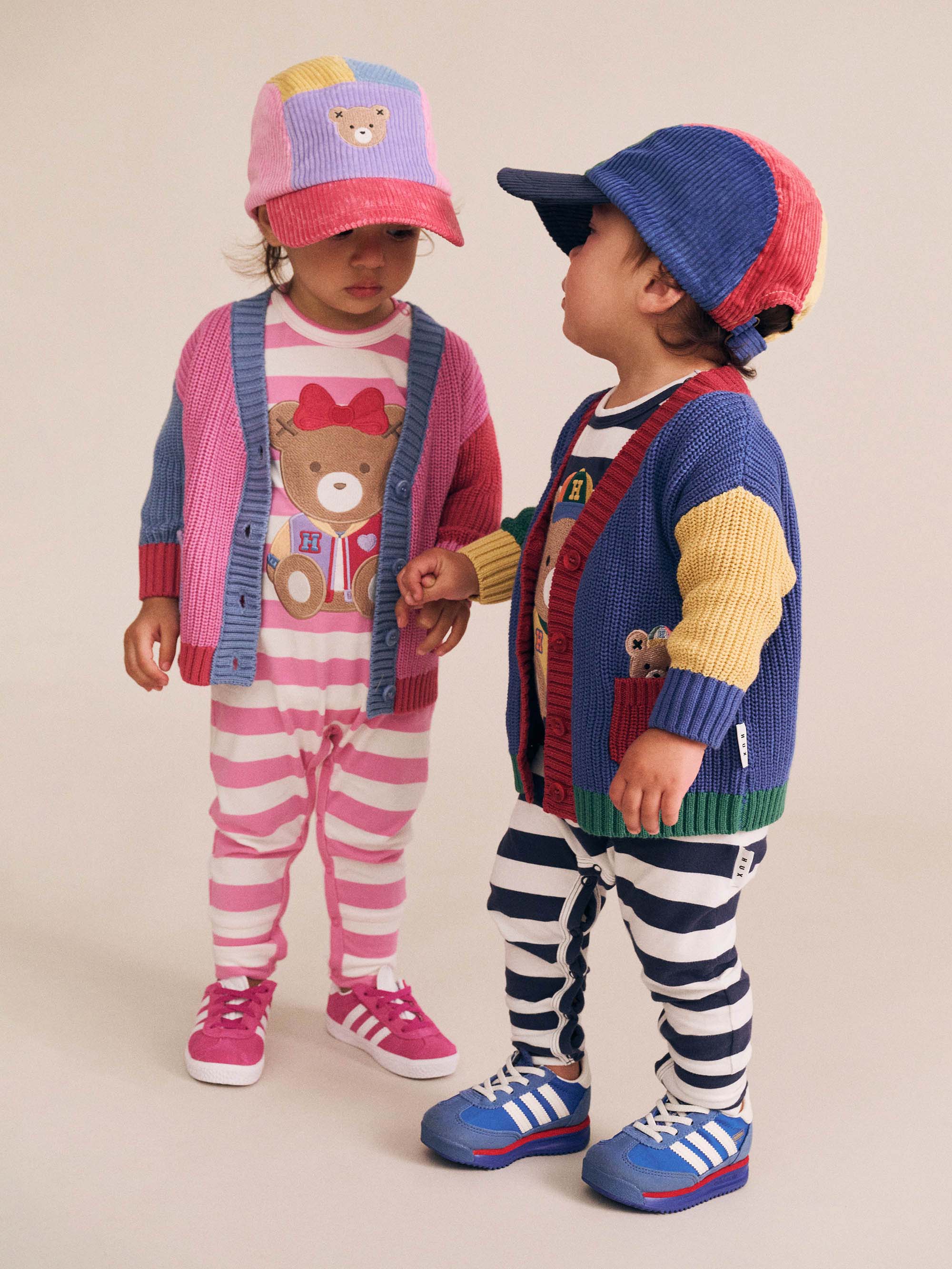 Varsity Huxette Romper ROMPER Huxbaby