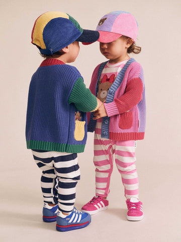 Colour Block Huxette Cardi KNIT CARDI Huxbaby