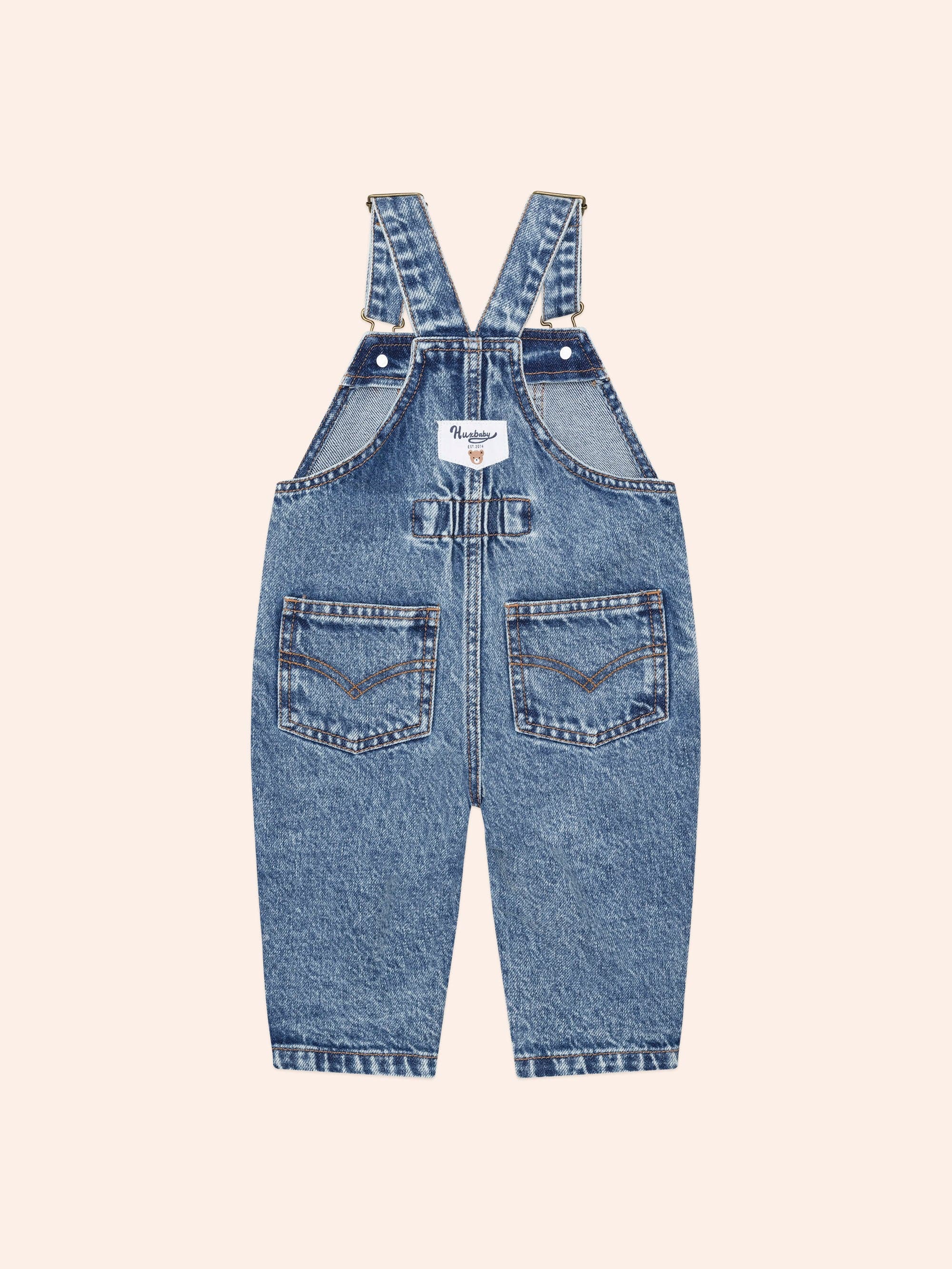 Dreamy Denim Overalls OVERALL Huxbaby