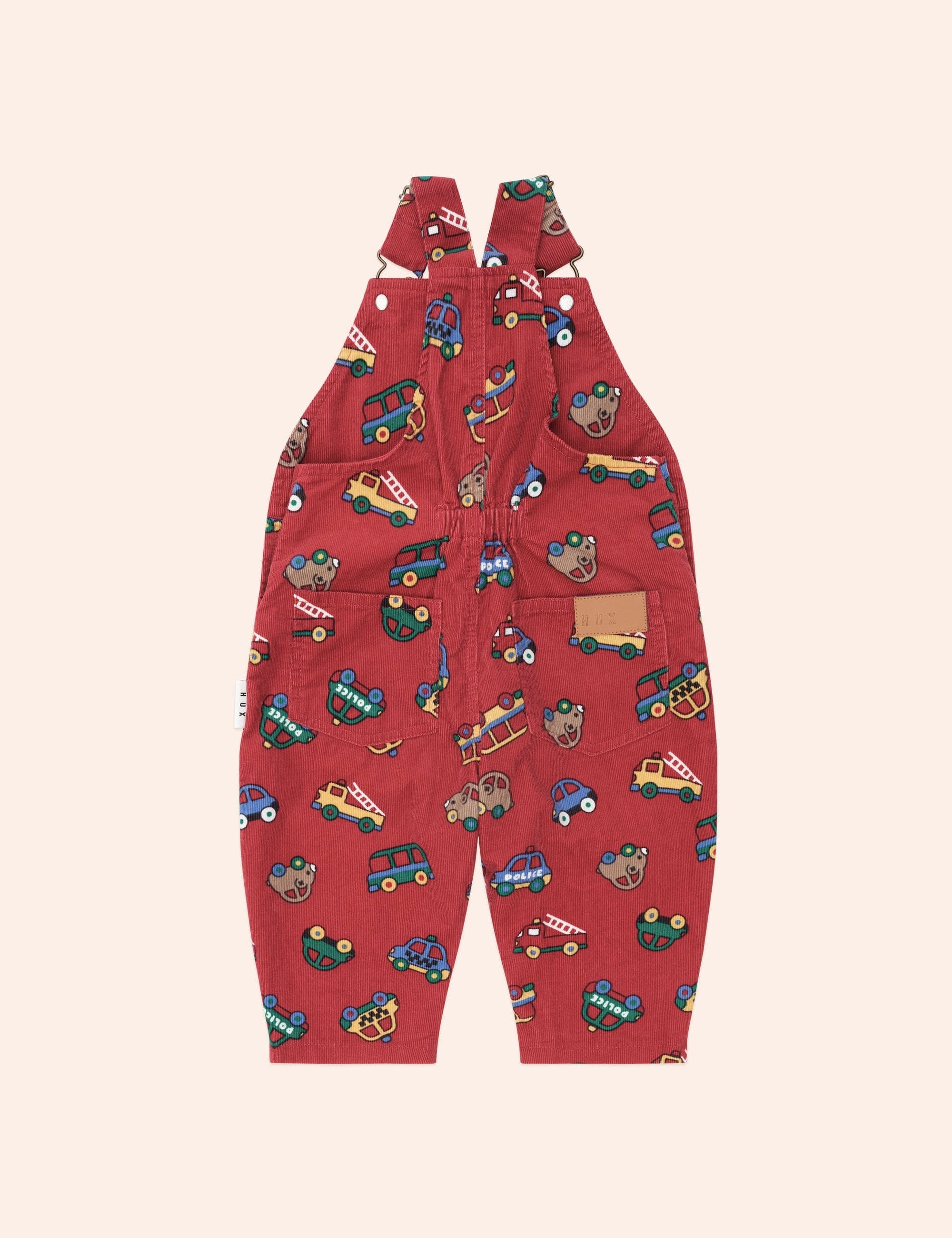 Vroom Vroom Cord Overalls OVERALL Huxbaby