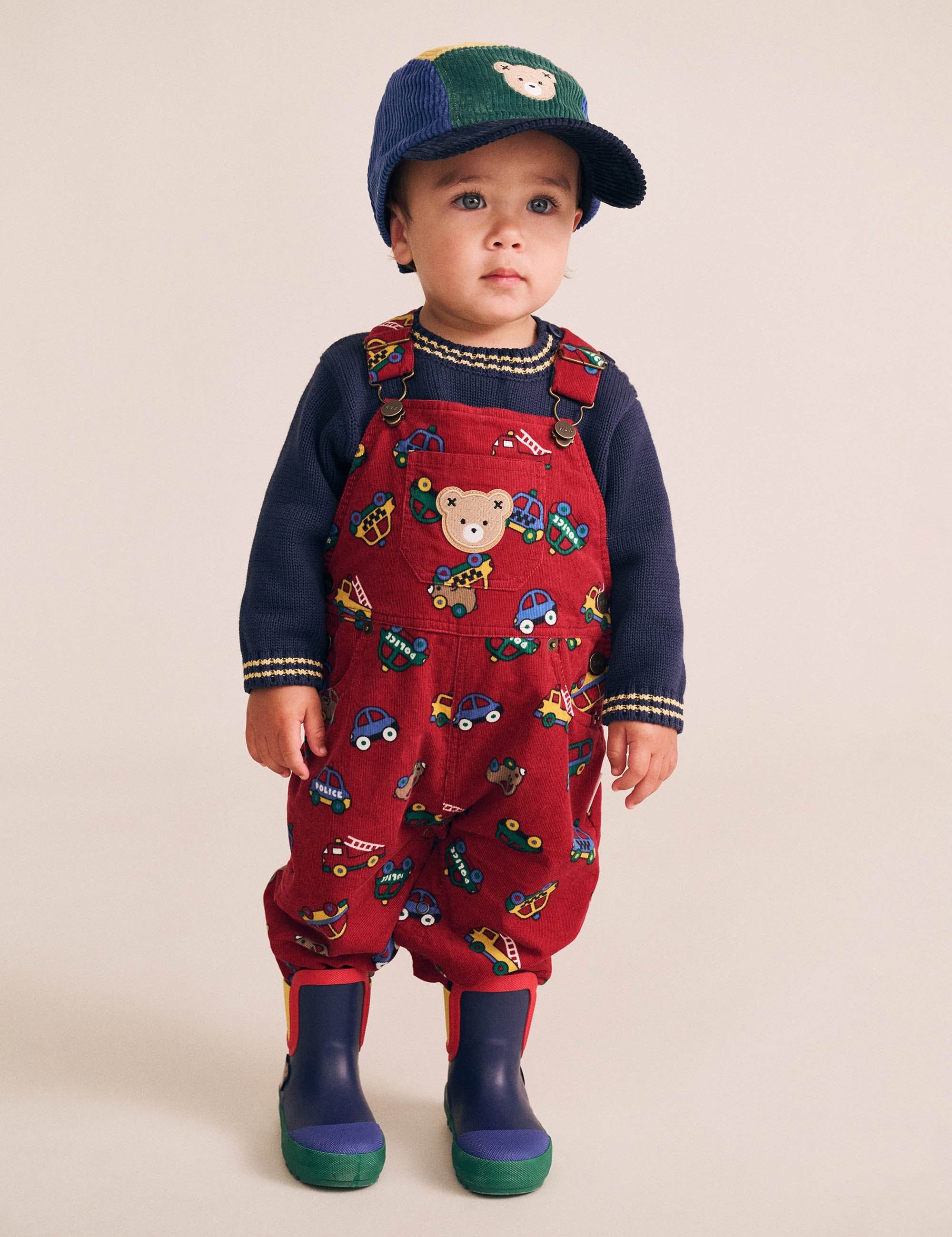 Baller Hux Tipped Pullover KNIT JUMPER Huxbaby