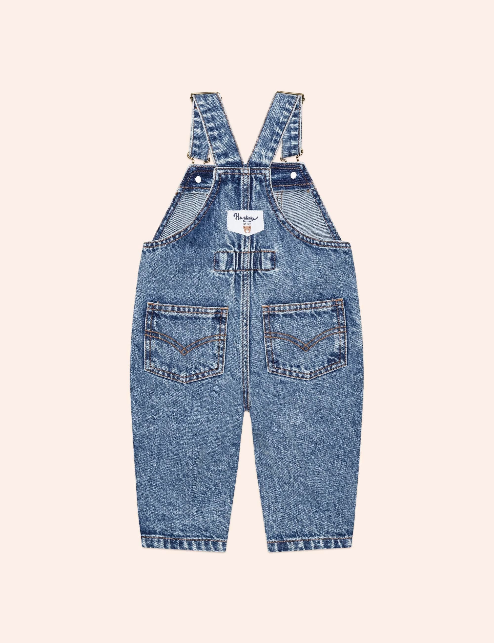 Dreamy Denim Overalls OVERALL Huxbaby