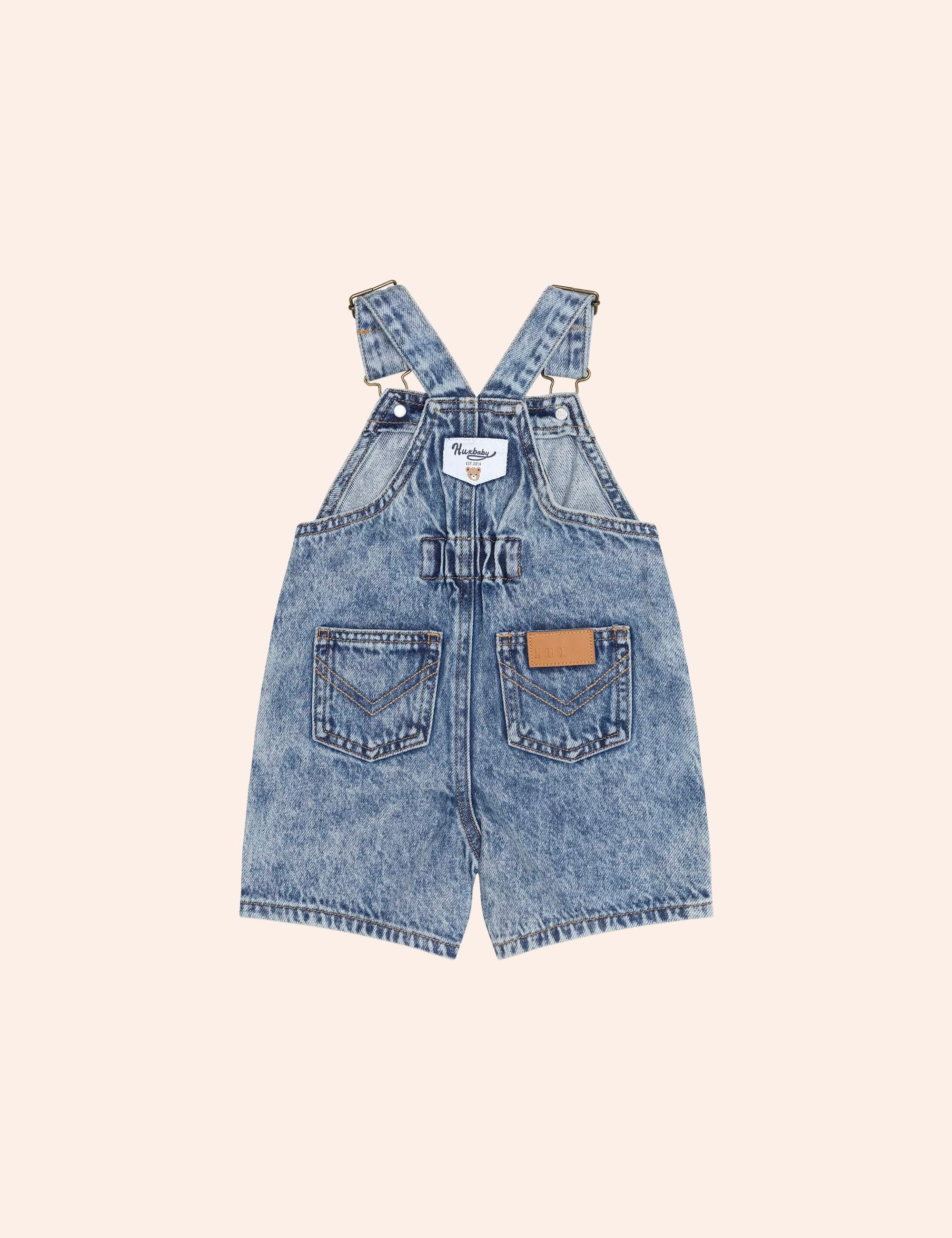 Dreamy Denim Shortall SHORTALL Huxbaby Shopify
