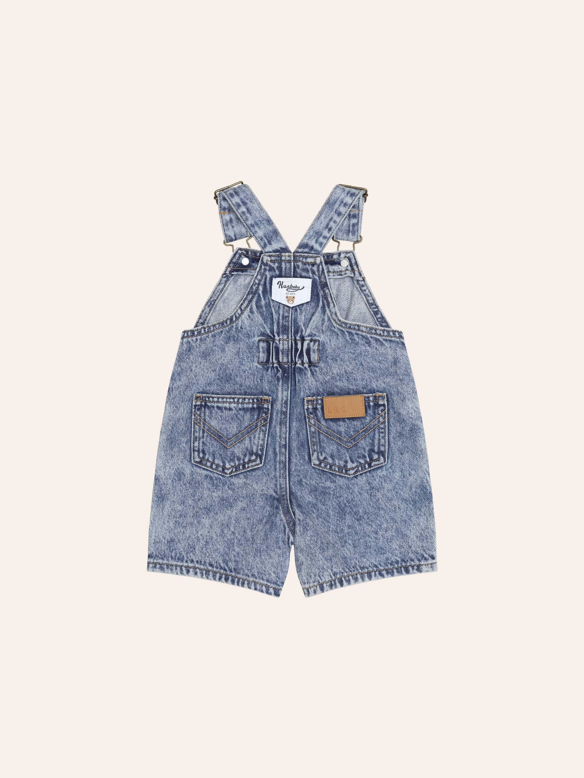 Dreamy Denim Shortall SHORTALL Huxbaby Shopify