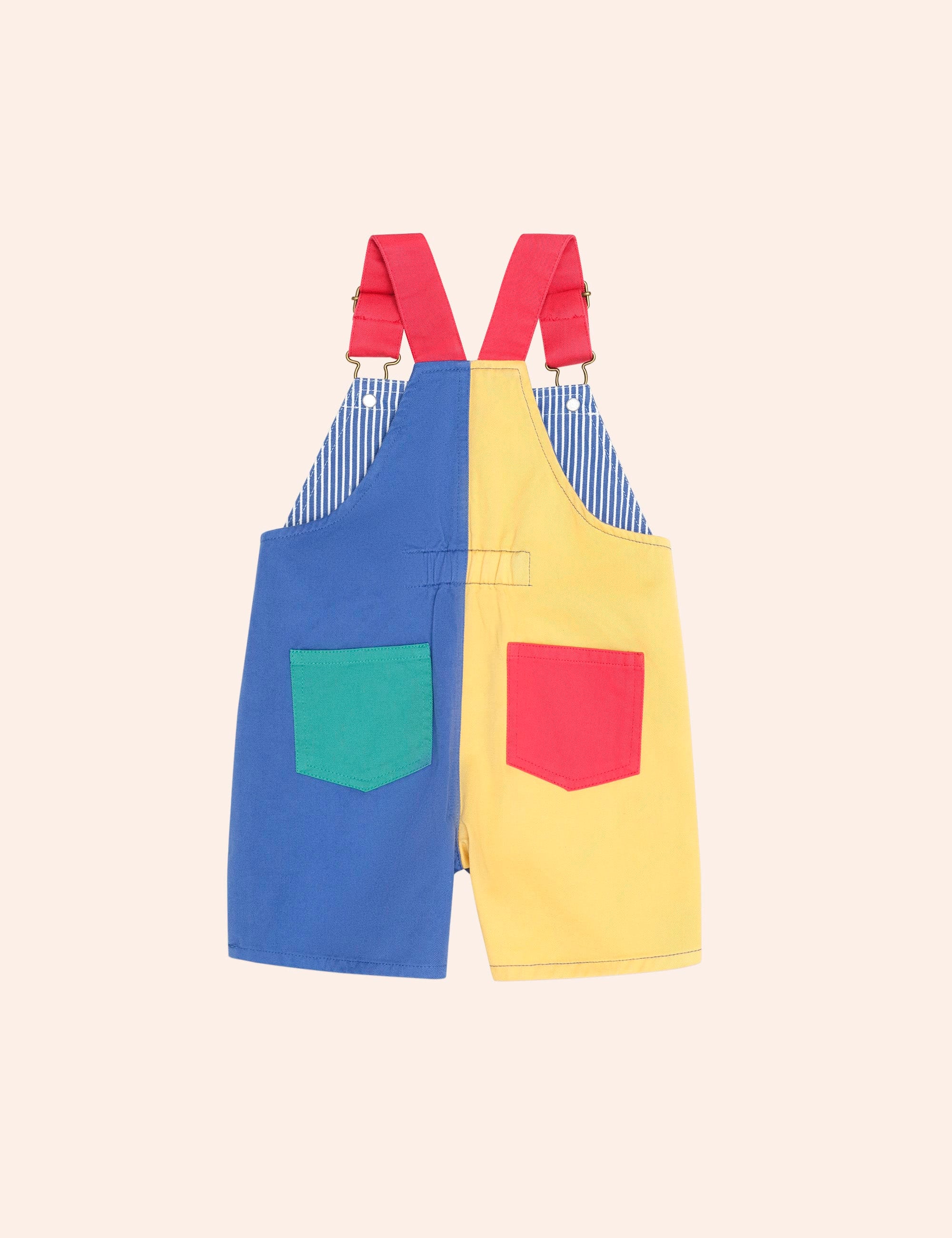 Colour Block Pocket Shortall SHORTALL Huxbaby Shopify