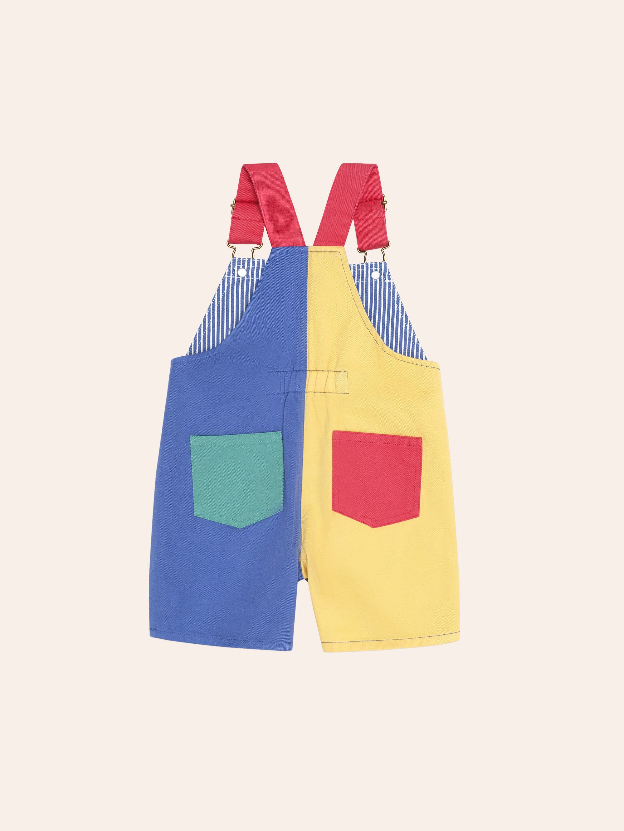 Colour Block Pocket Shortall SHORTALL Huxbaby Shopify