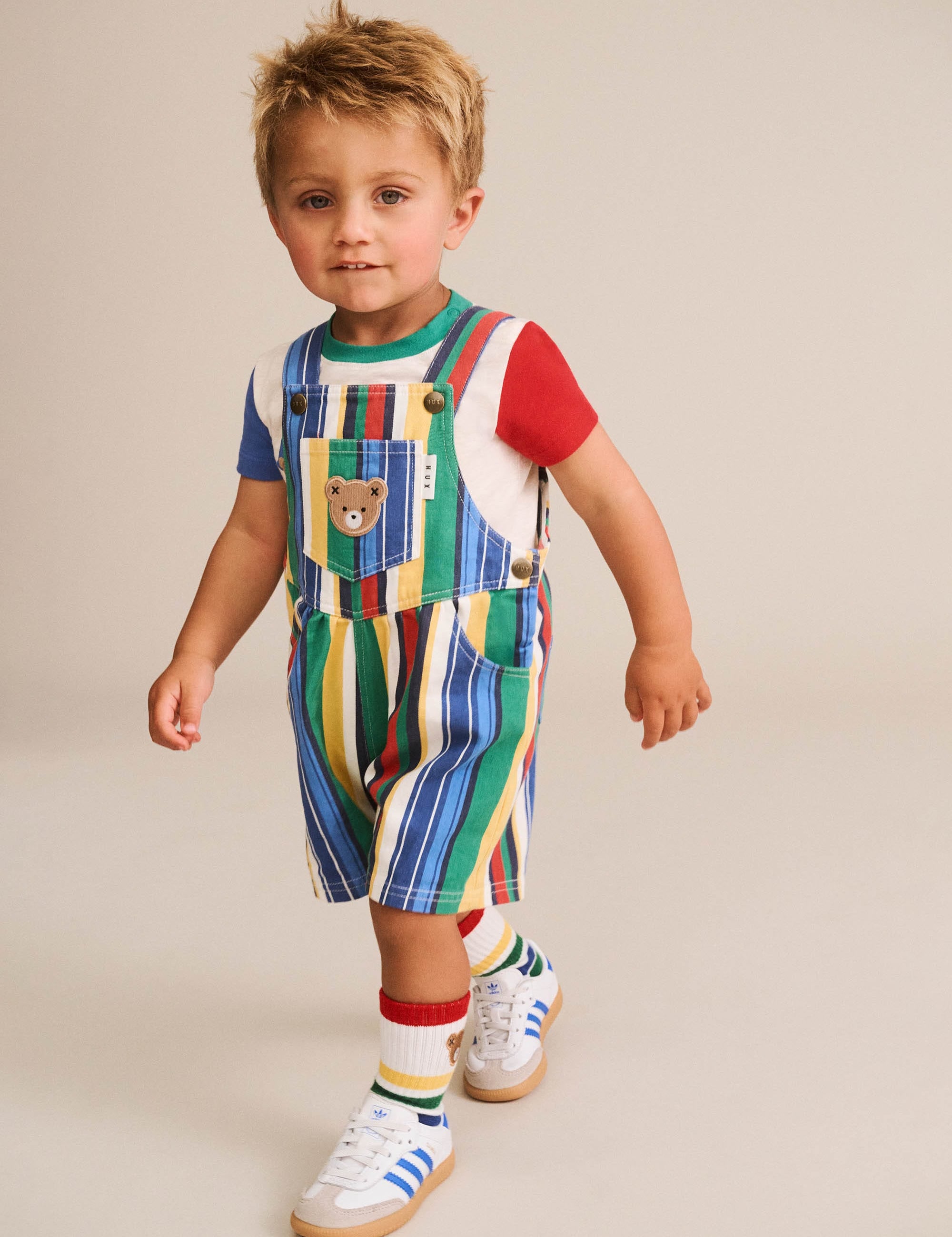 Variegated Stripe Shortall SHORTALL Huxbaby Shopify