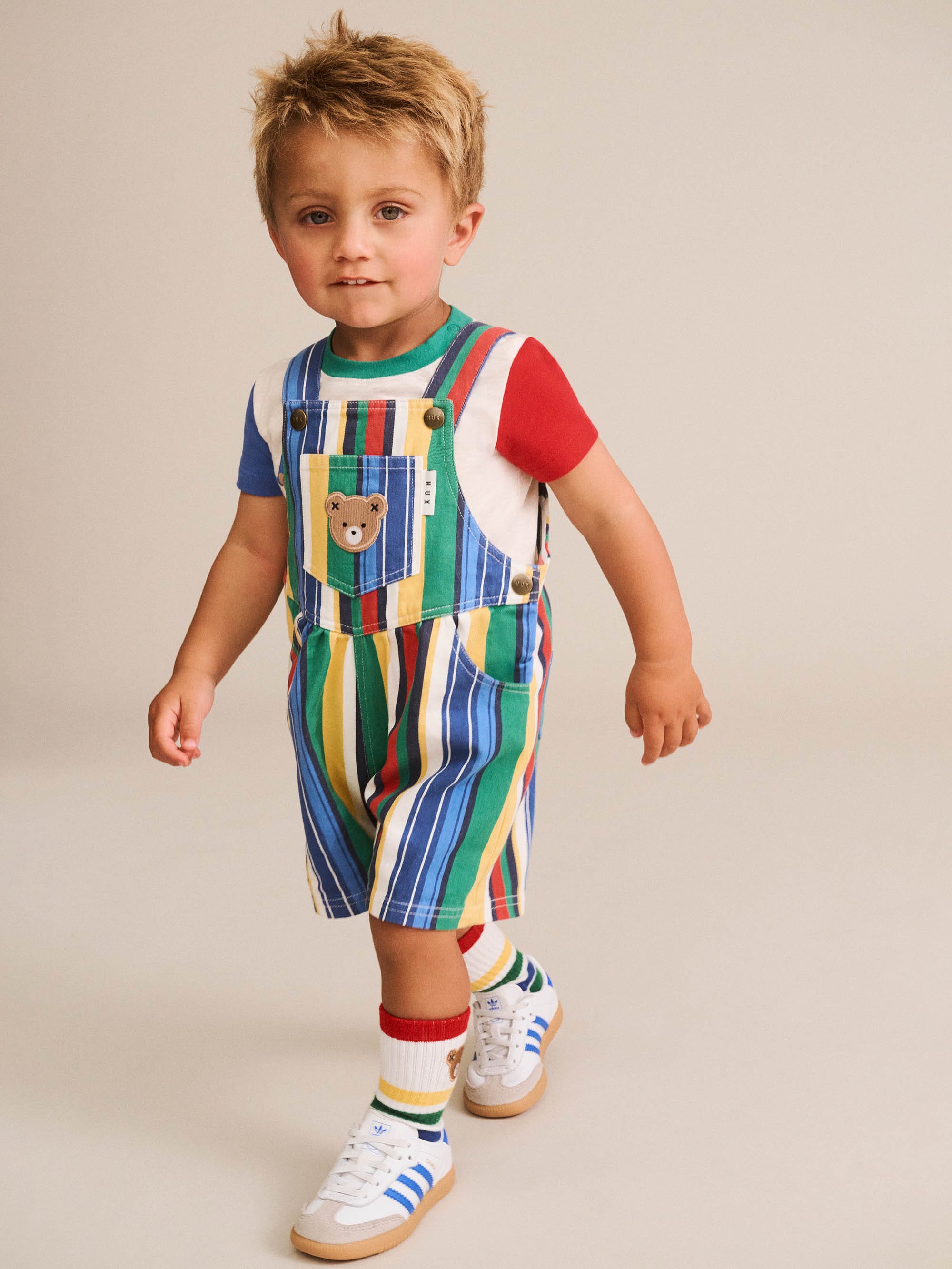 Variegated Stripe Shortall SHORTALL Huxbaby Shopify