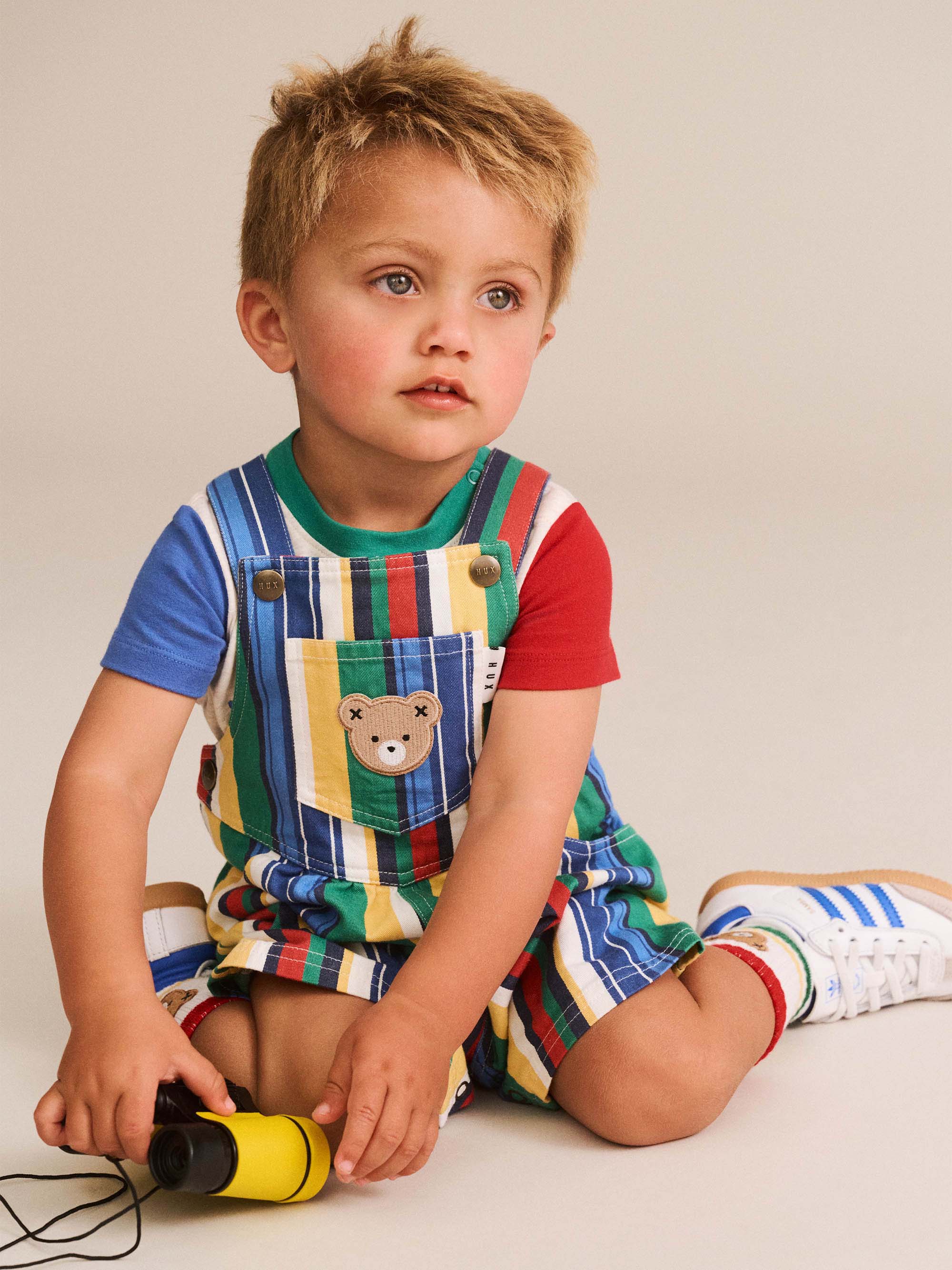 Variegated Stripe Shortall SHORTALL Huxbaby Shopify