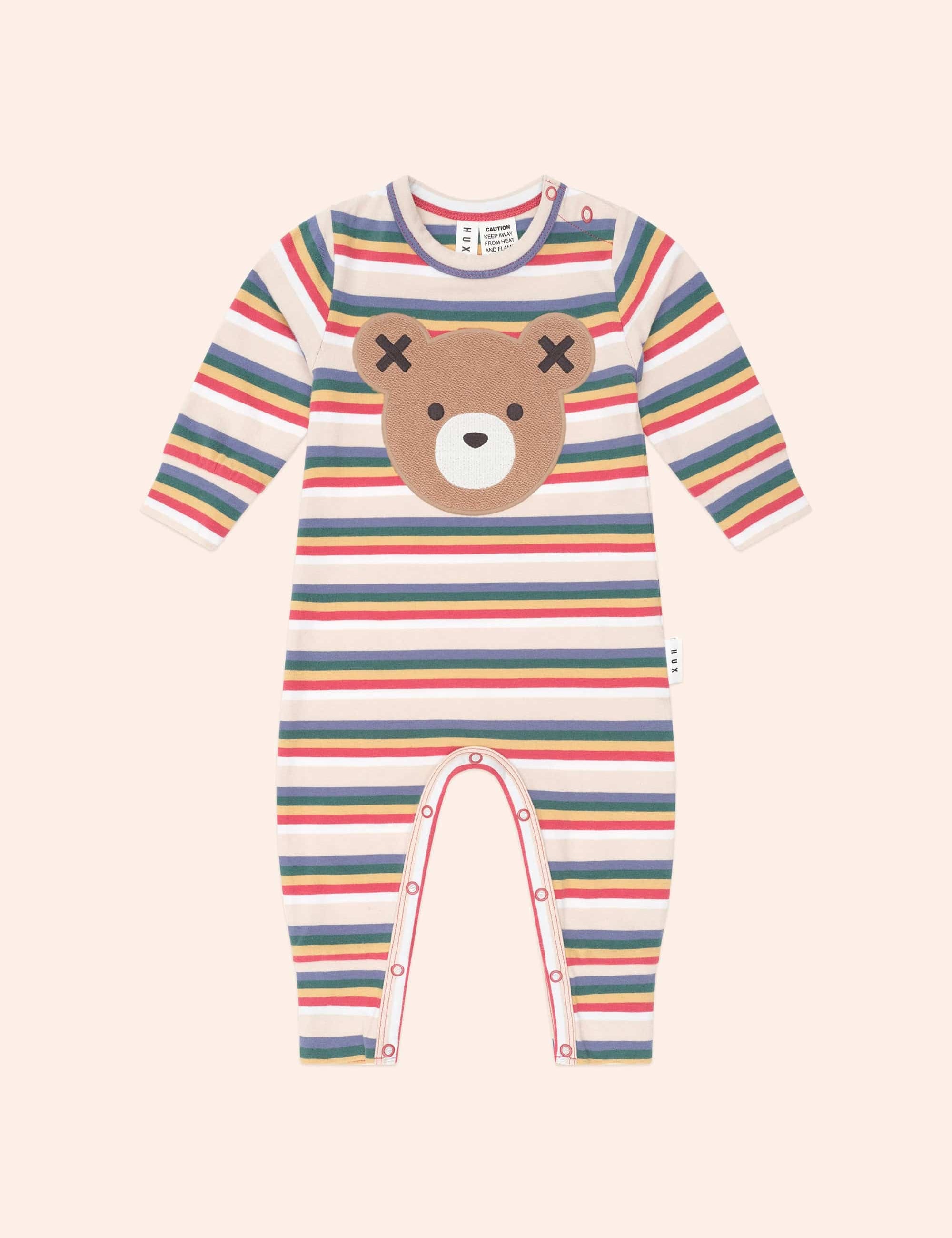 Vintage Stripe Huxbear Romper ROMPER Huxbaby
