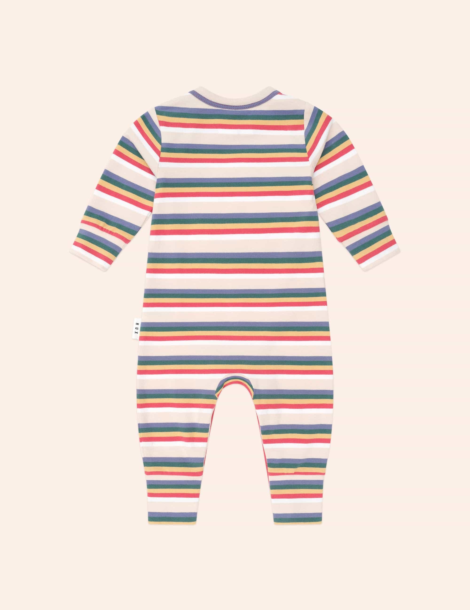 Vintage Stripe Huxbear Romper ROMPER Huxbaby
