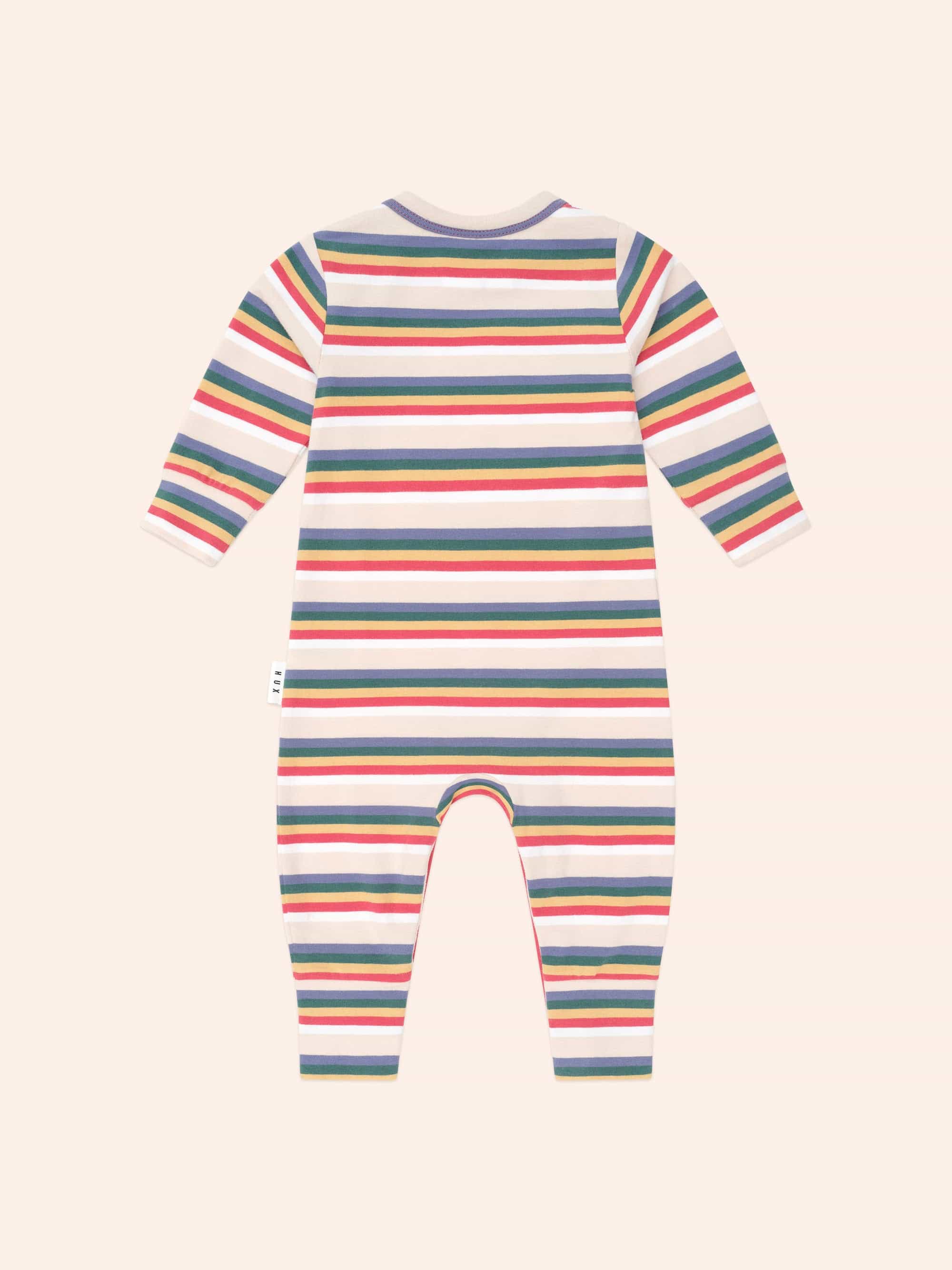 Vintage Stripe Huxbear Romper ROMPER Huxbaby