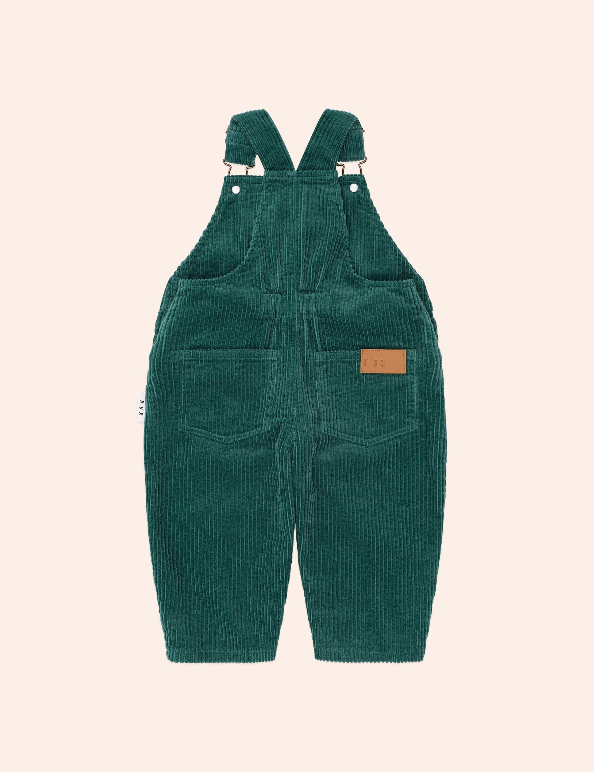 Classic Cord Overalls Green OVERALL Huxbaby