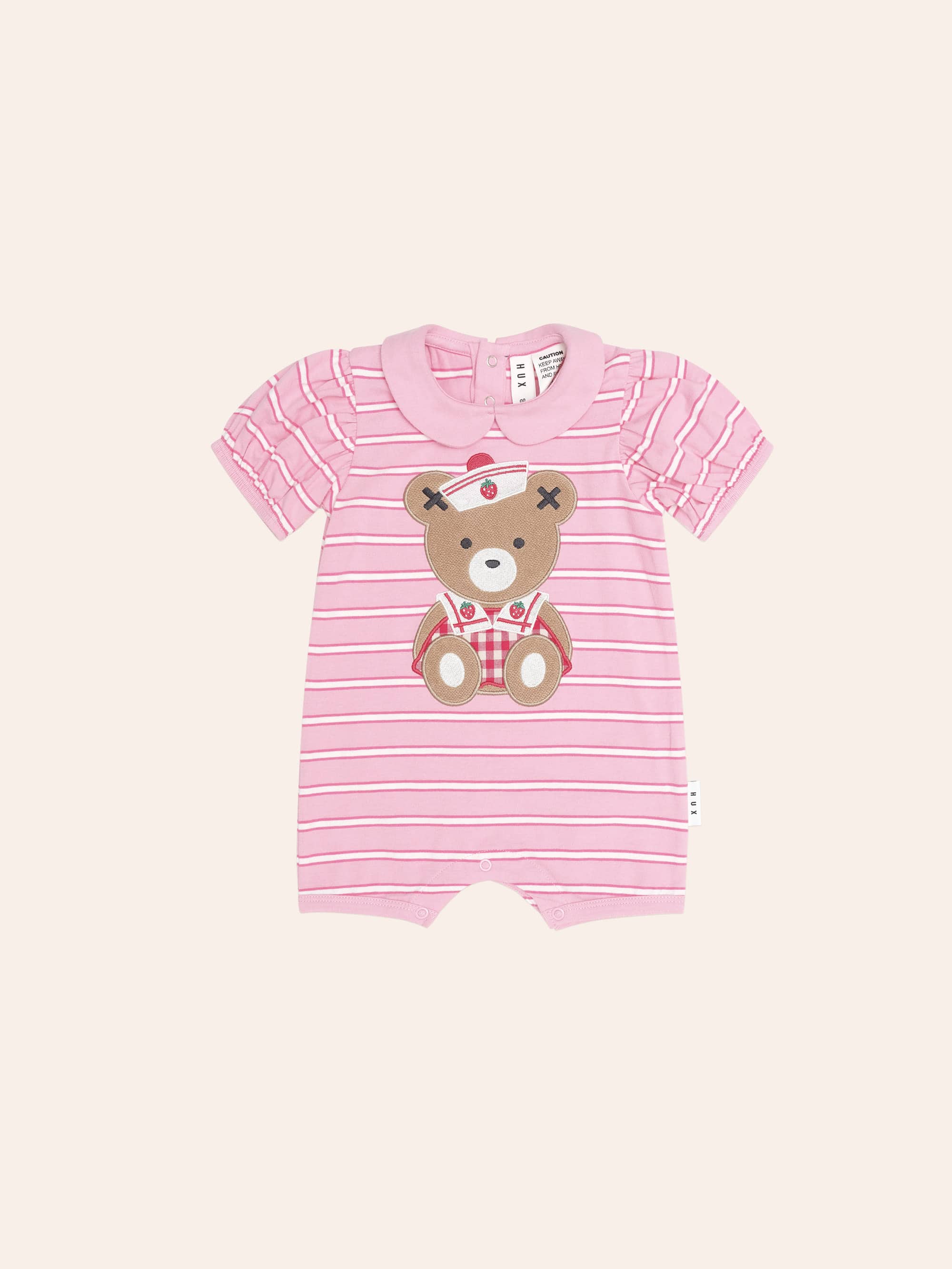 Nautical Huxette Collar Romper ONESIE Huxbaby Shopify