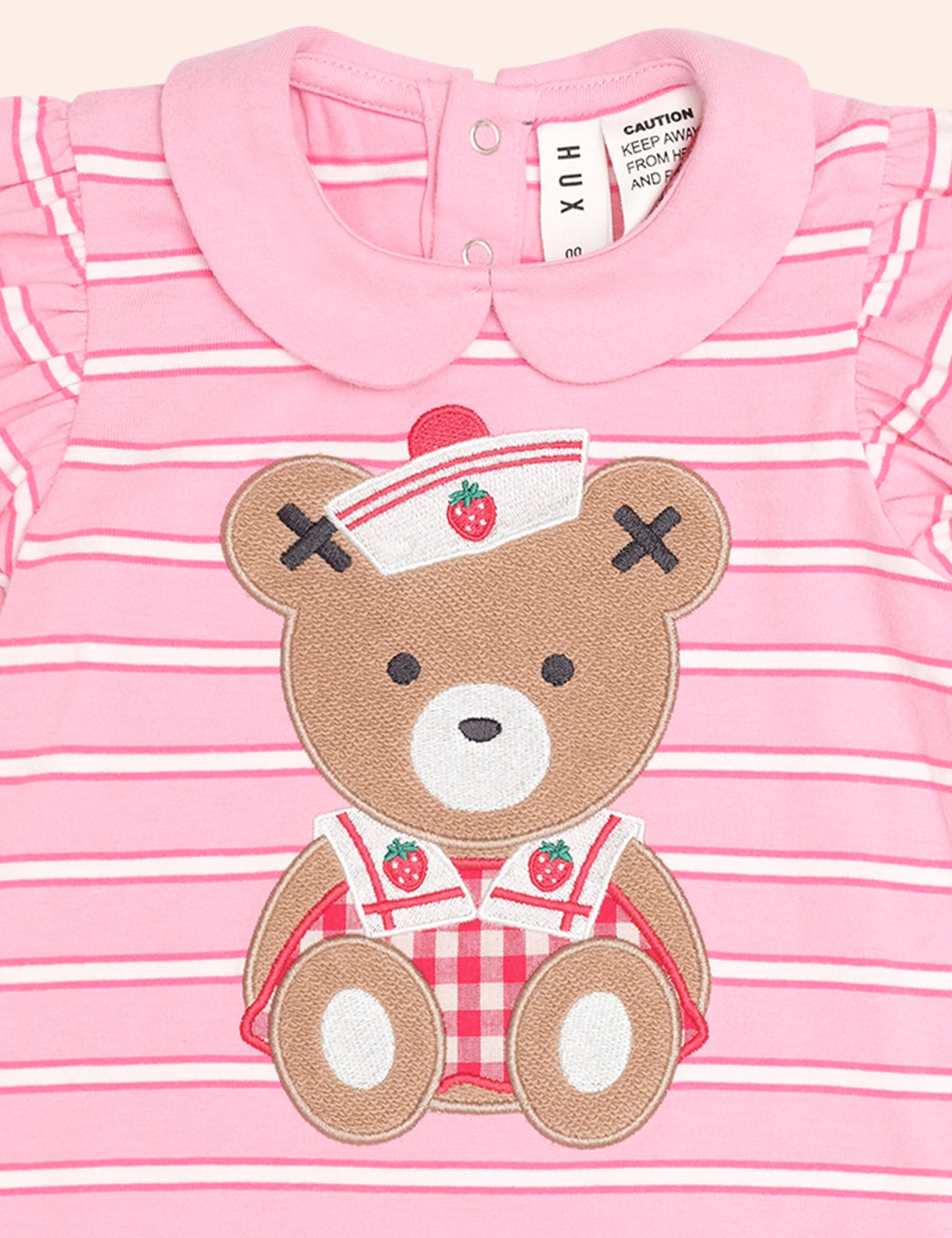 Nautical Huxette Collar Romper ONESIE Huxbaby Shopify