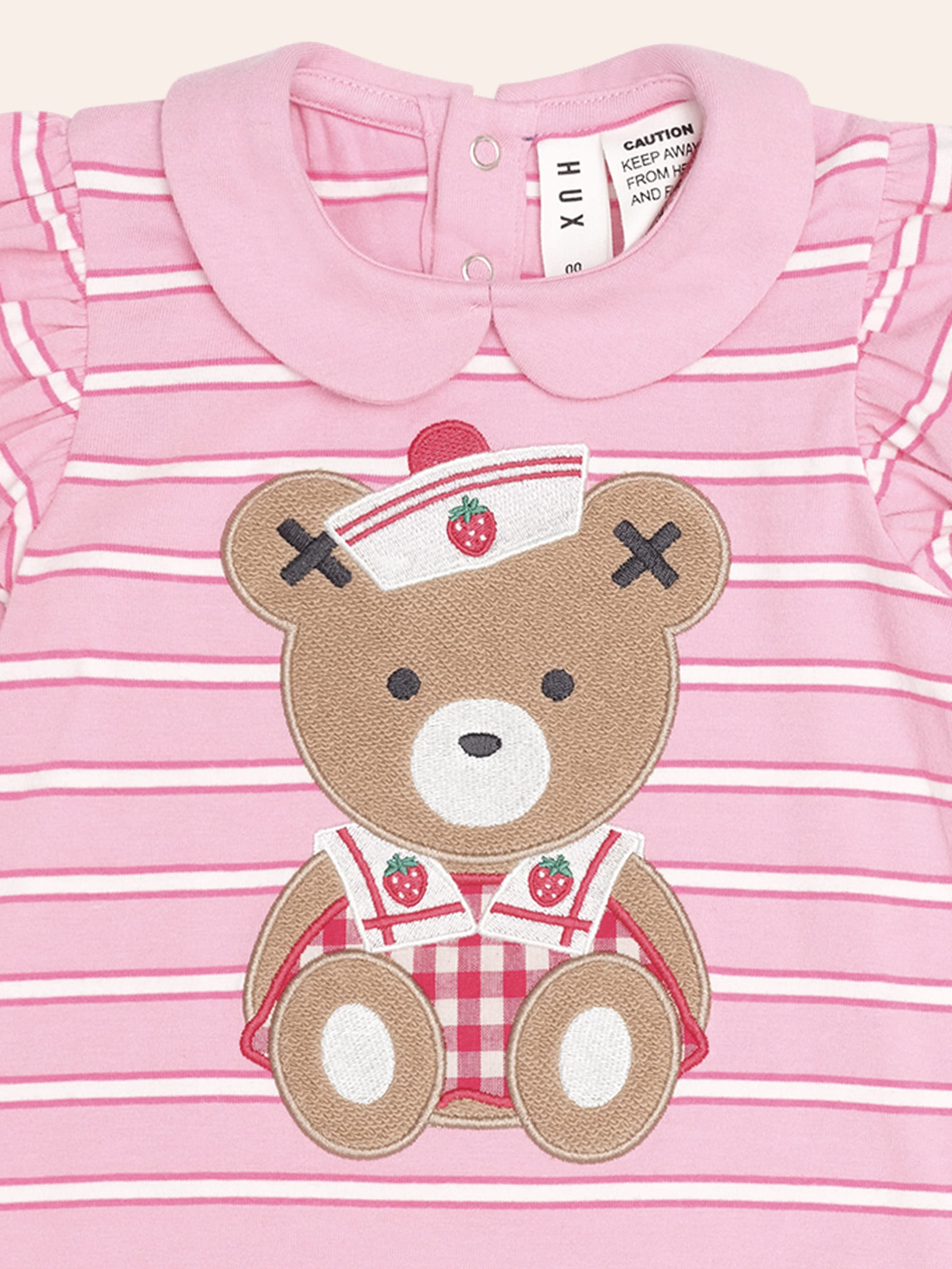Nautical Huxette Collar Romper ONESIE Huxbaby Shopify