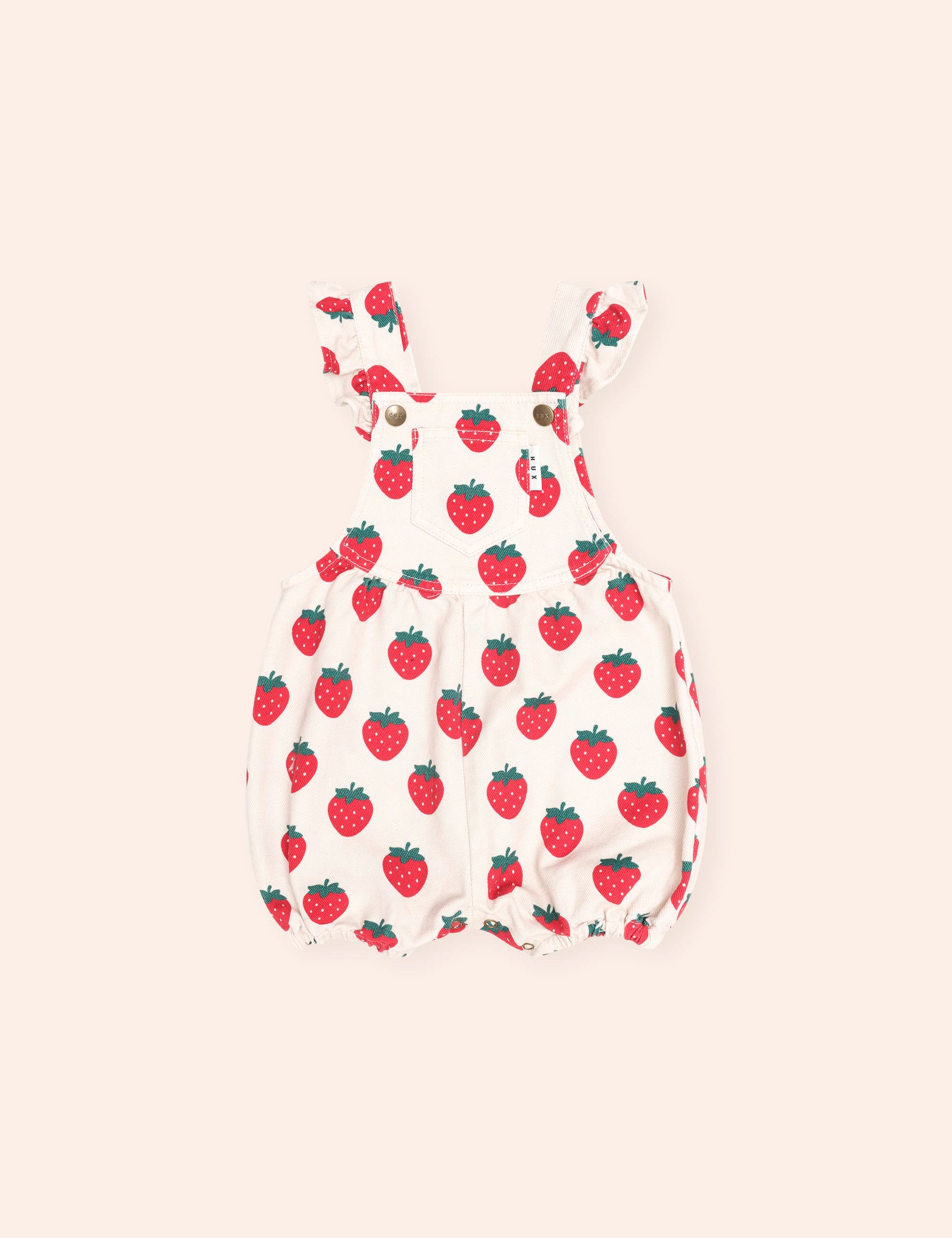 Strawberry Bubble Romper PLAYSUIT Huxbaby Shopify