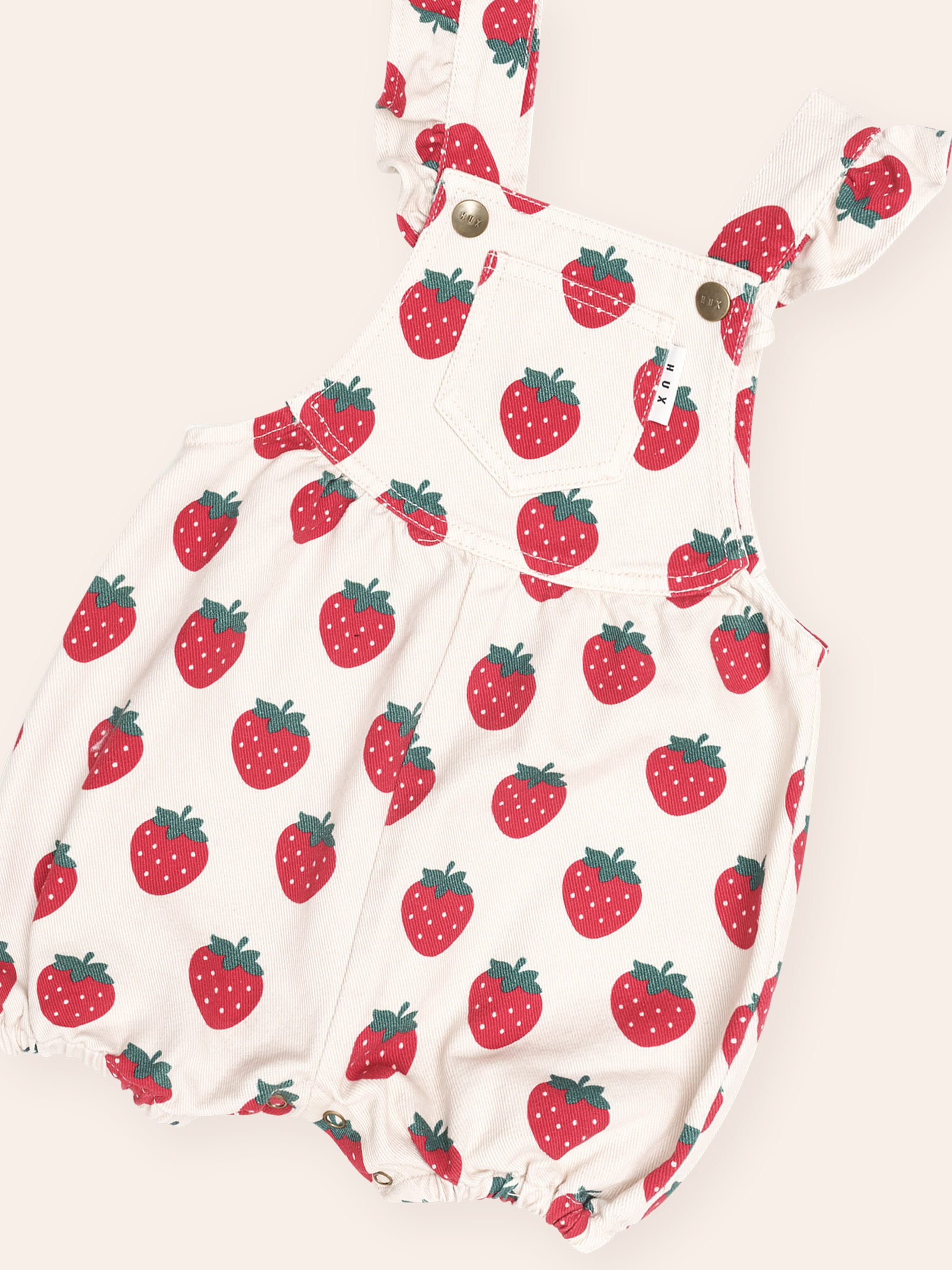 Strawberry Bubble Romper PLAYSUIT Huxbaby Shopify