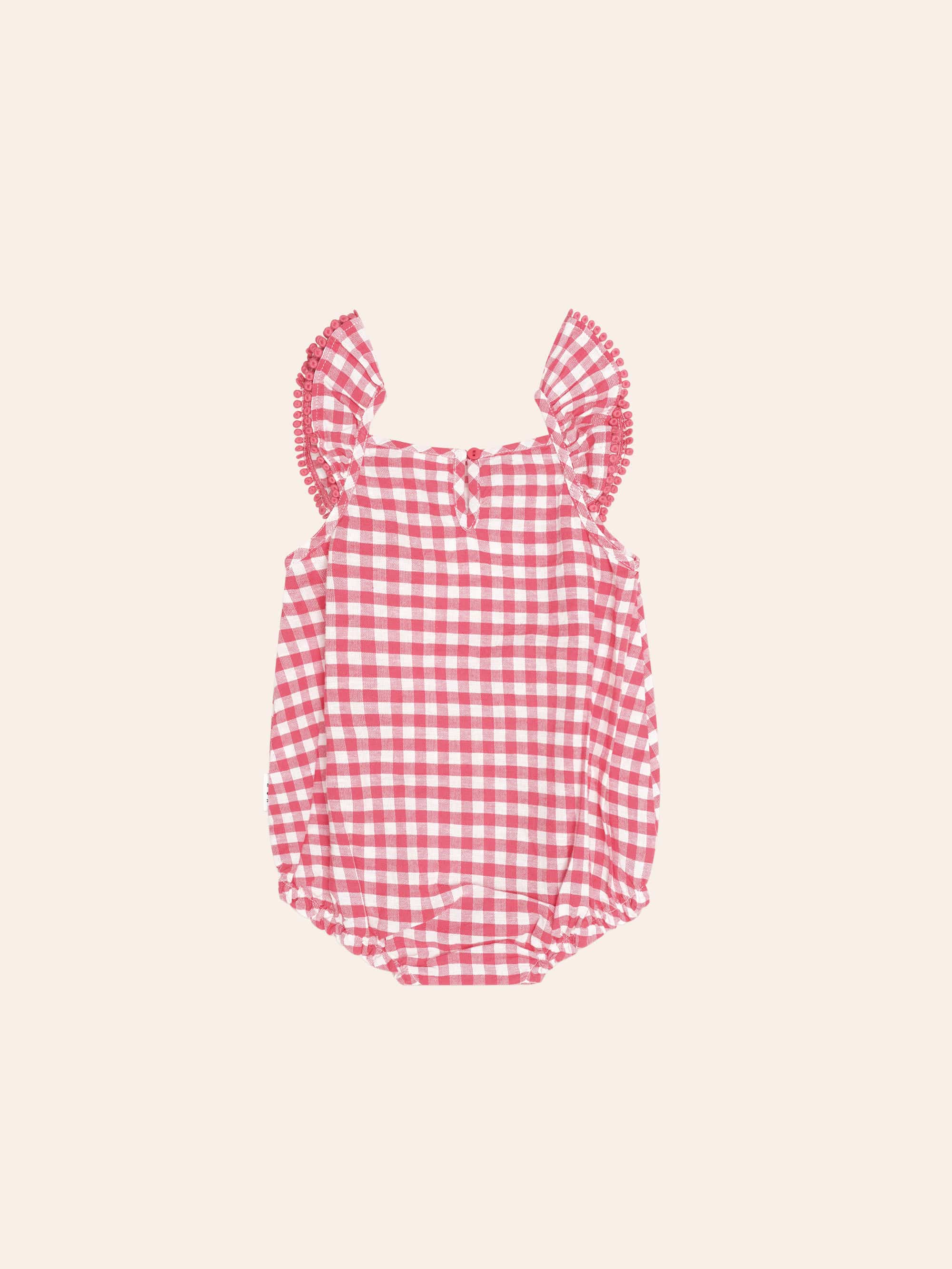 Gingerbread Huxette Bubble Romper ONESIE Huxbaby Shopify