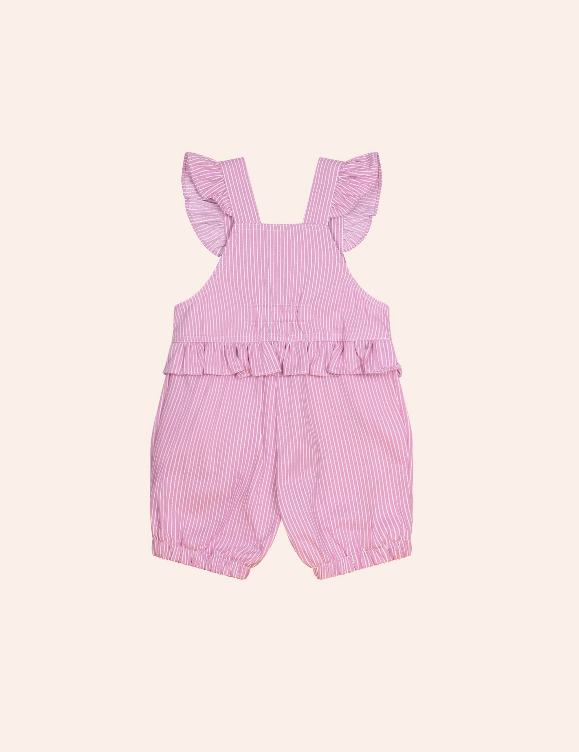 Candy Stripe Bubble Romper ROMPER Huxbaby