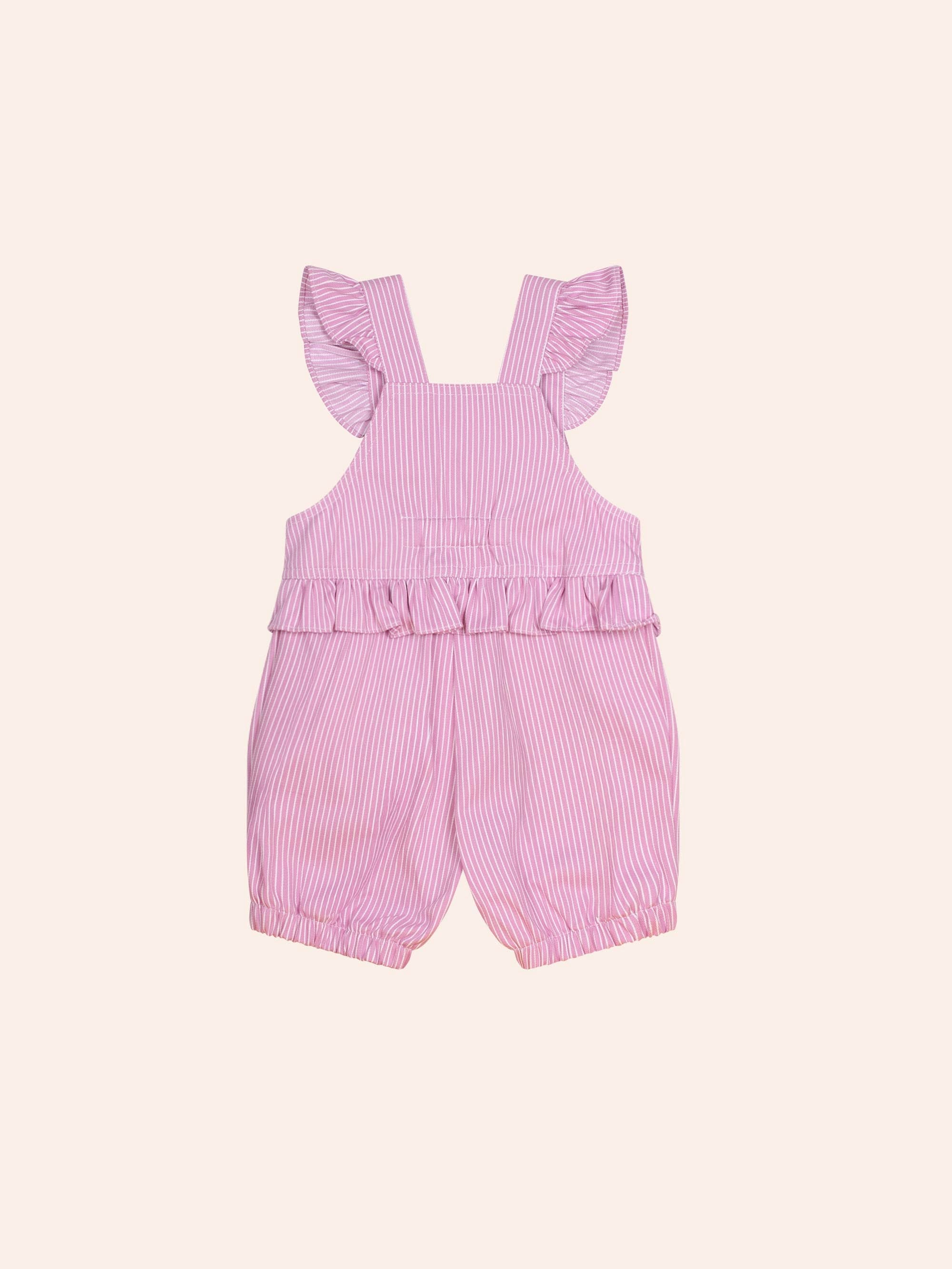 Candy Stripe Bubble Romper ROMPER Huxbaby
