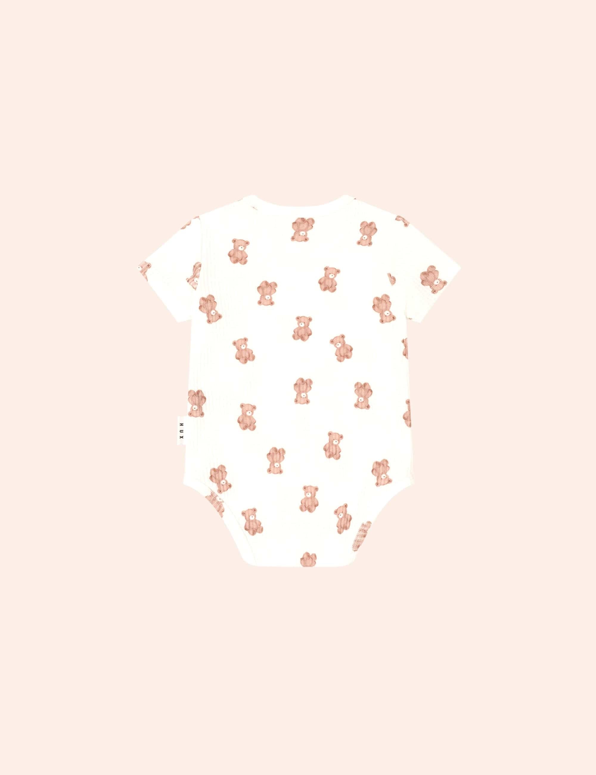 Beary Snuggly Newborn Romper ROMPER Huxbaby