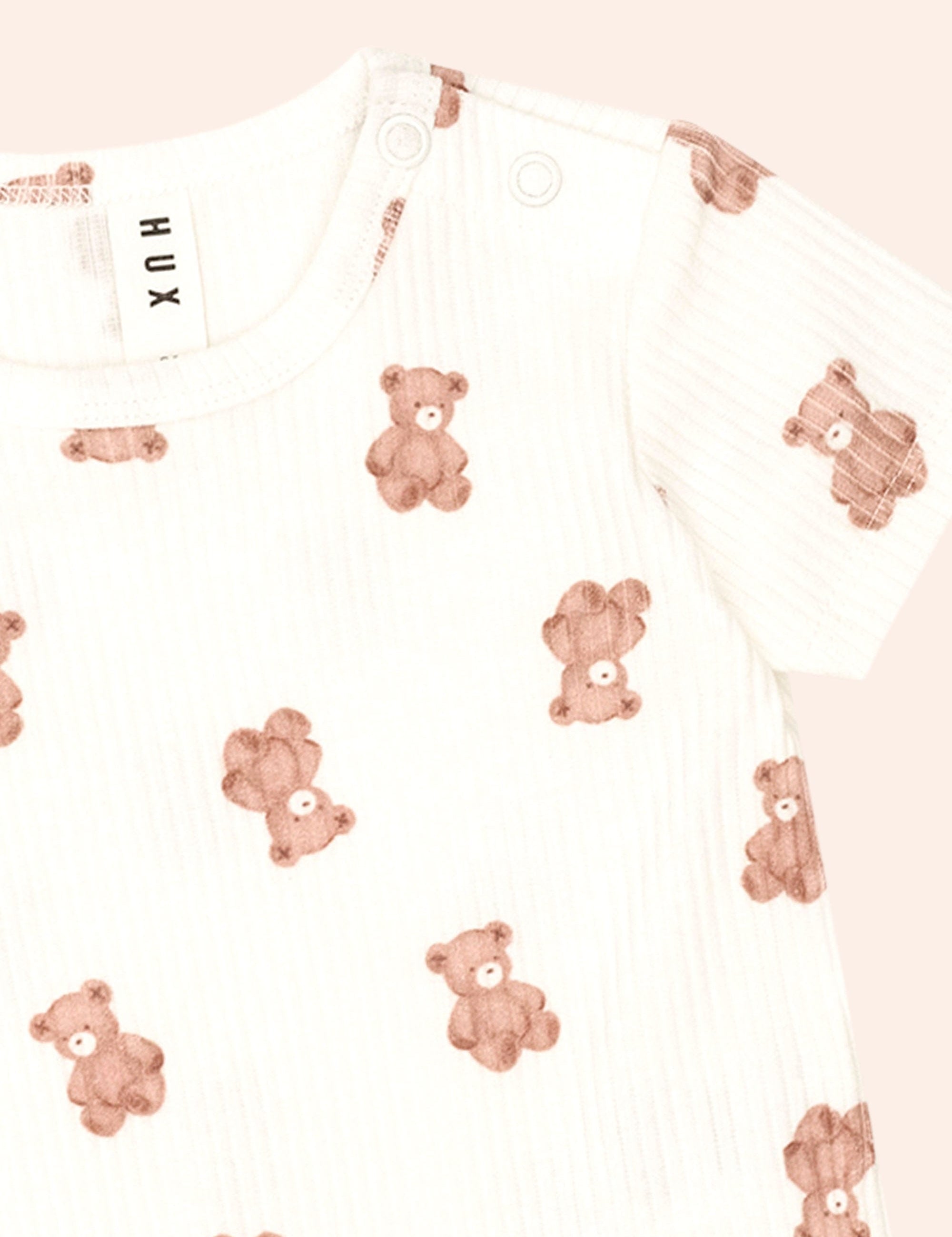 Beary Snuggly Newborn Romper ROMPER Huxbaby