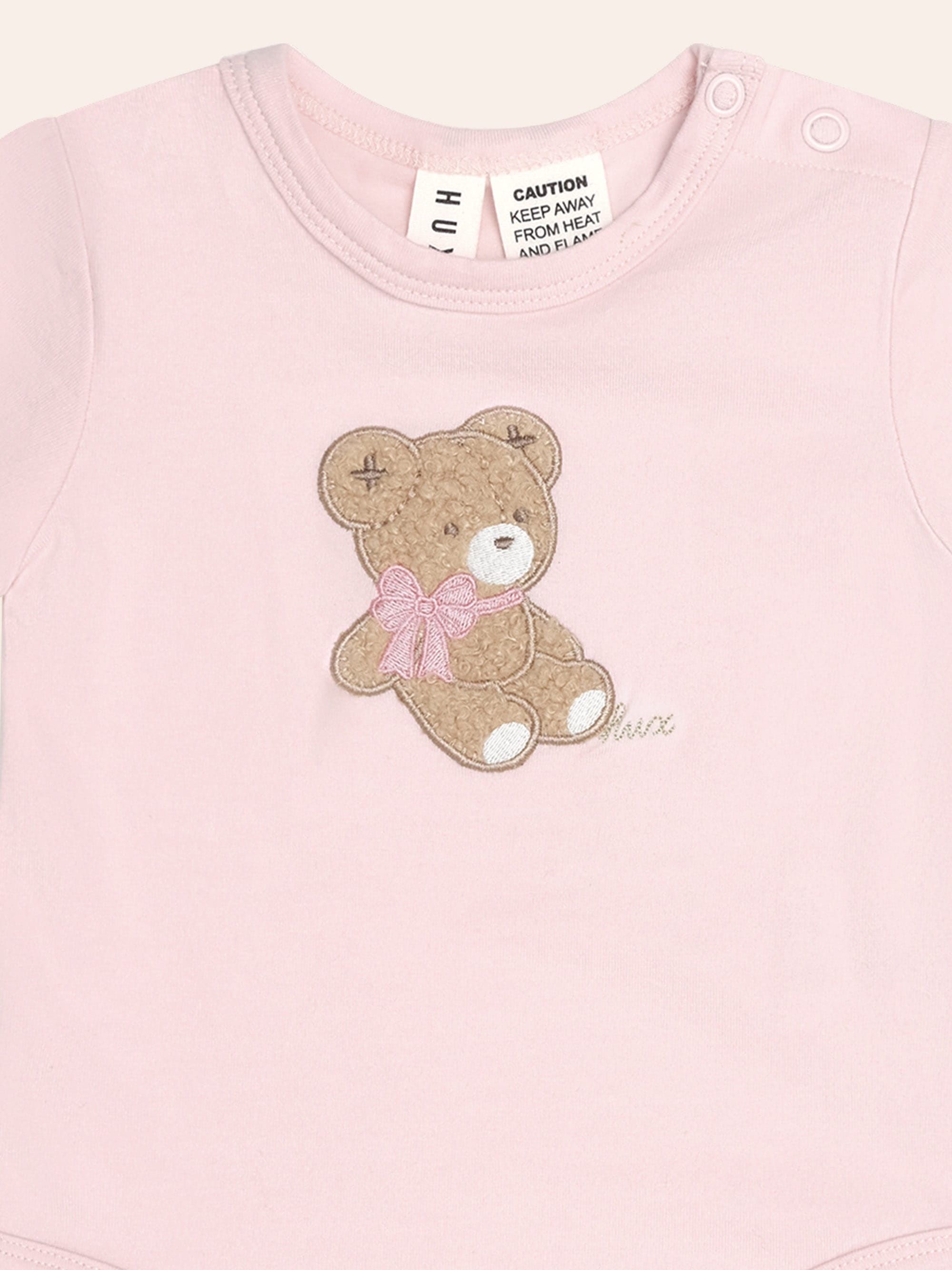 Bow Huxette S/Slv Bodysuit ONESIE Huxbaby Shopify