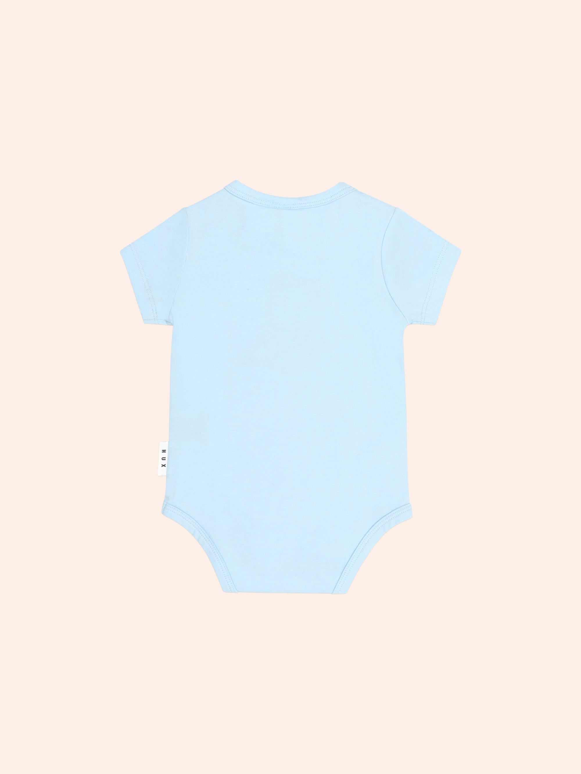 Bow Hux S/Slv Bodysuit ONESIE Huxbaby Shopify