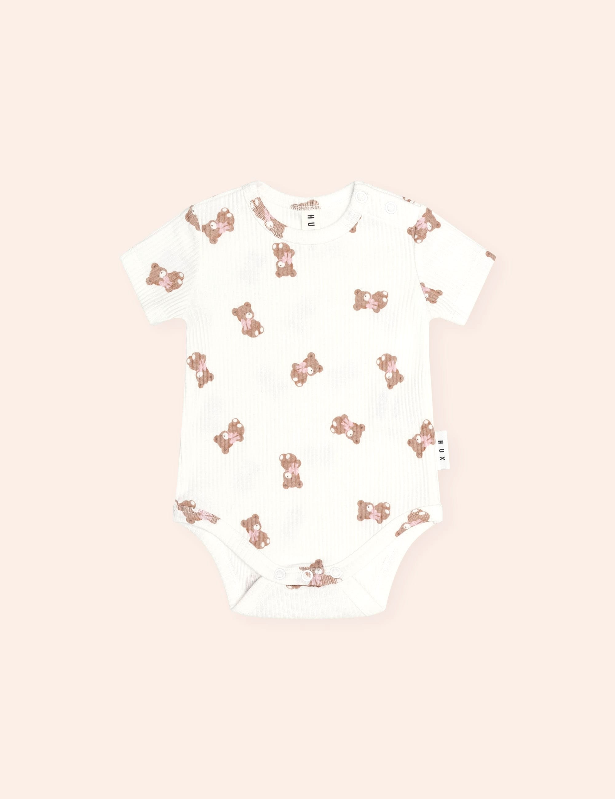 Tumbling Bow Huxette S/Slv Bodysuit ONESIE Huxbaby Shopify