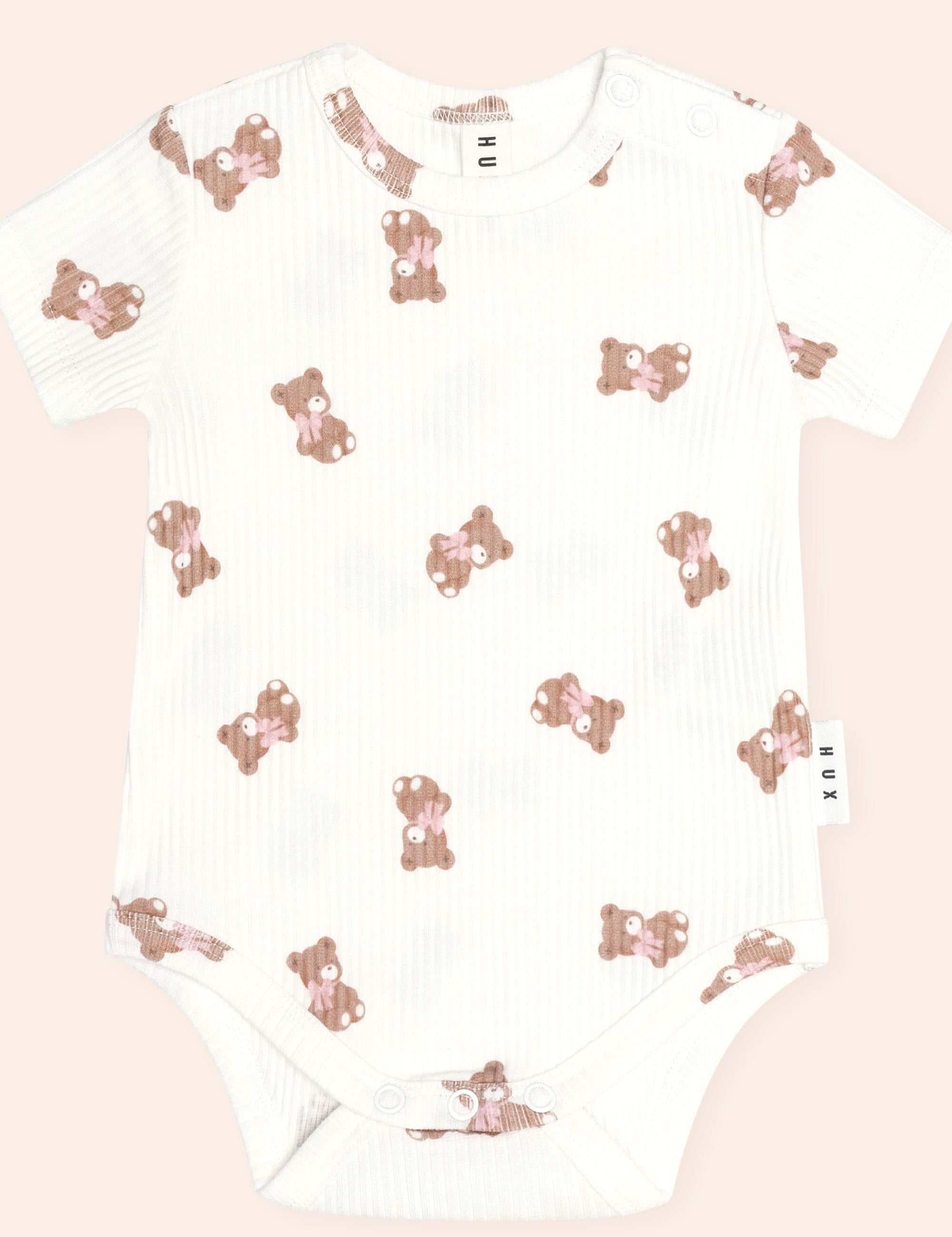 Tumbling Bow Huxette S/Slv Bodysuit ONESIE Huxbaby Shopify