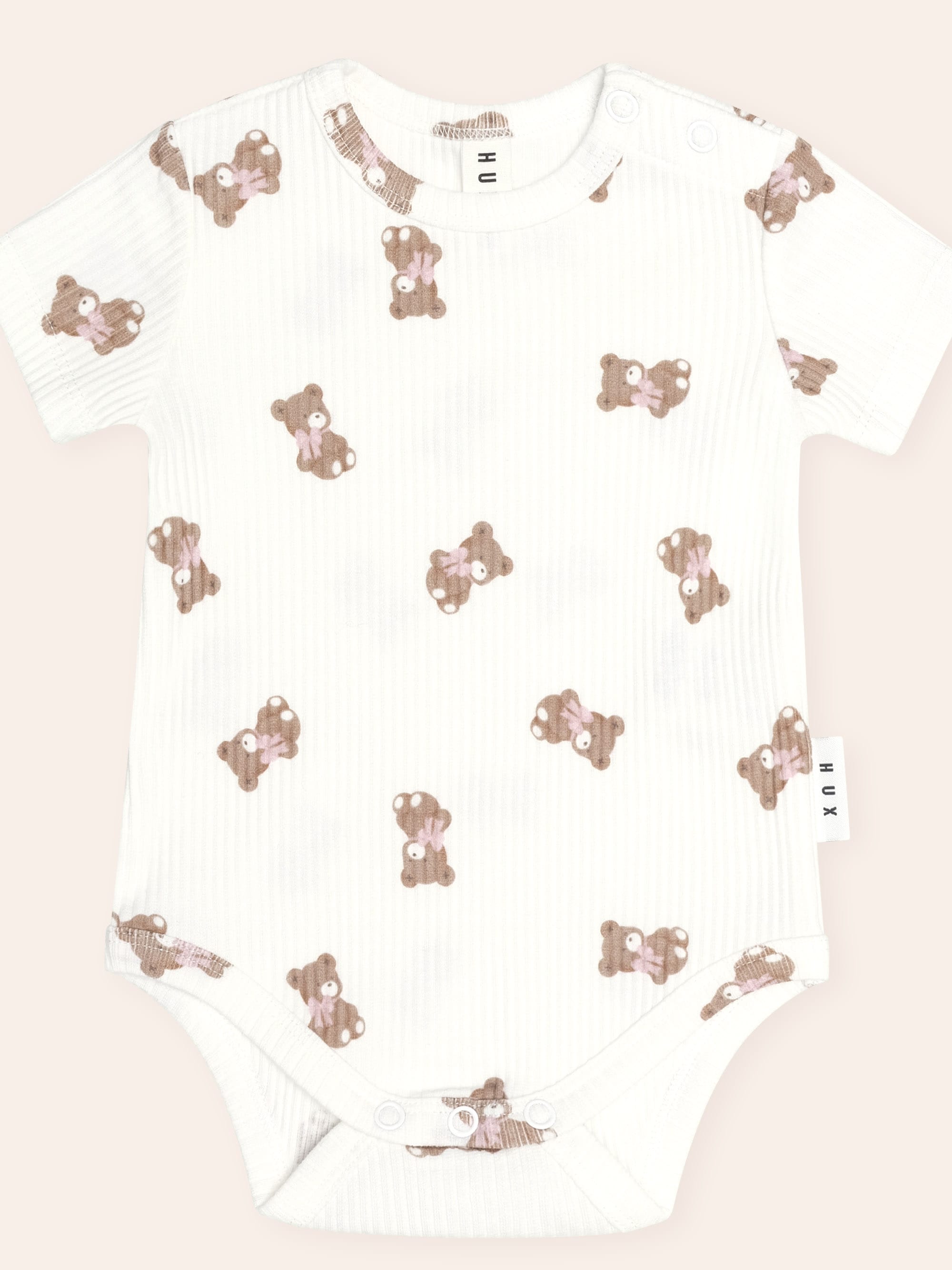 Tumbling Bow Huxette S/Slv Bodysuit ONESIE Huxbaby Shopify