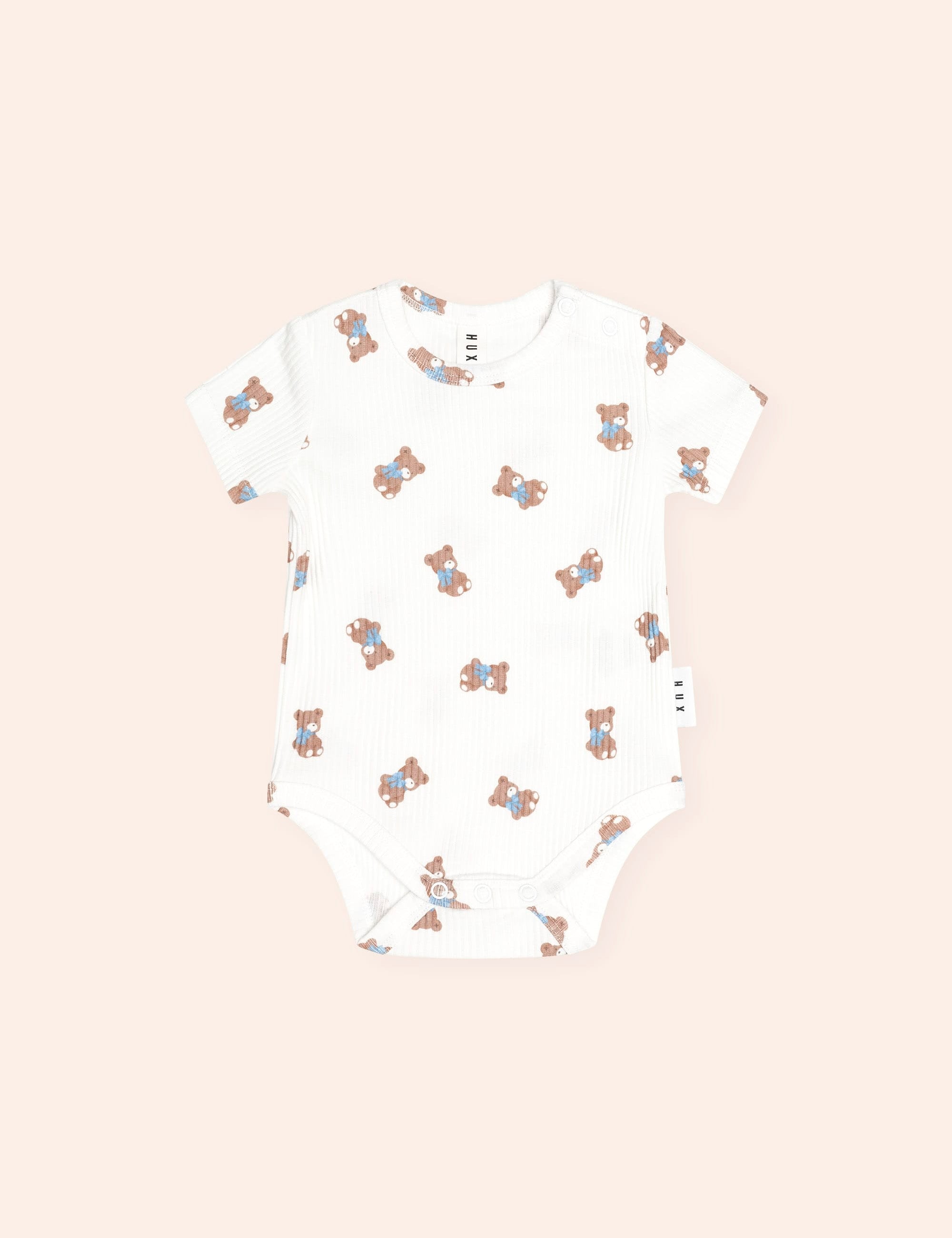 Tumbling Bow Hux S/Slv Bodysuit ONESIE Huxbaby Shopify