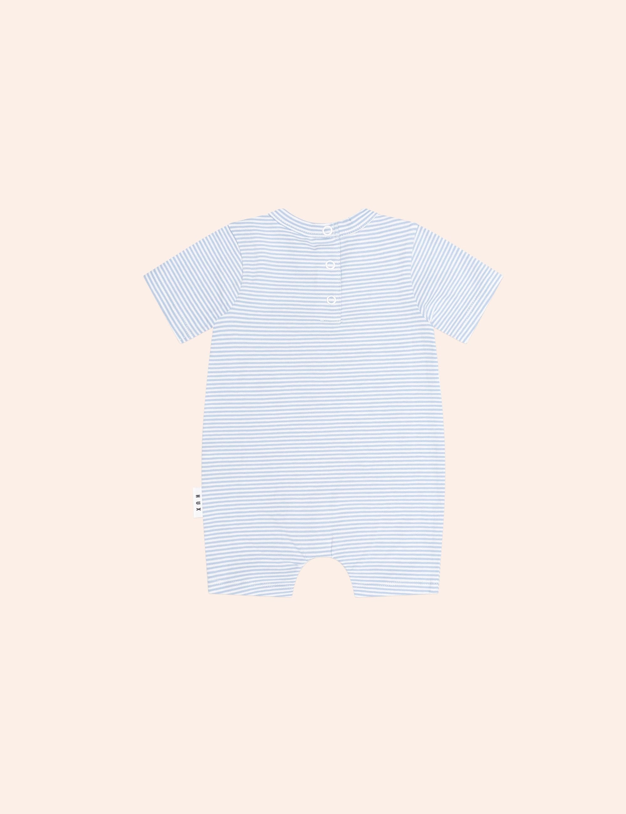 Peekaboo Hux Stripe Bodysuit ONESIE Huxbaby Shopify