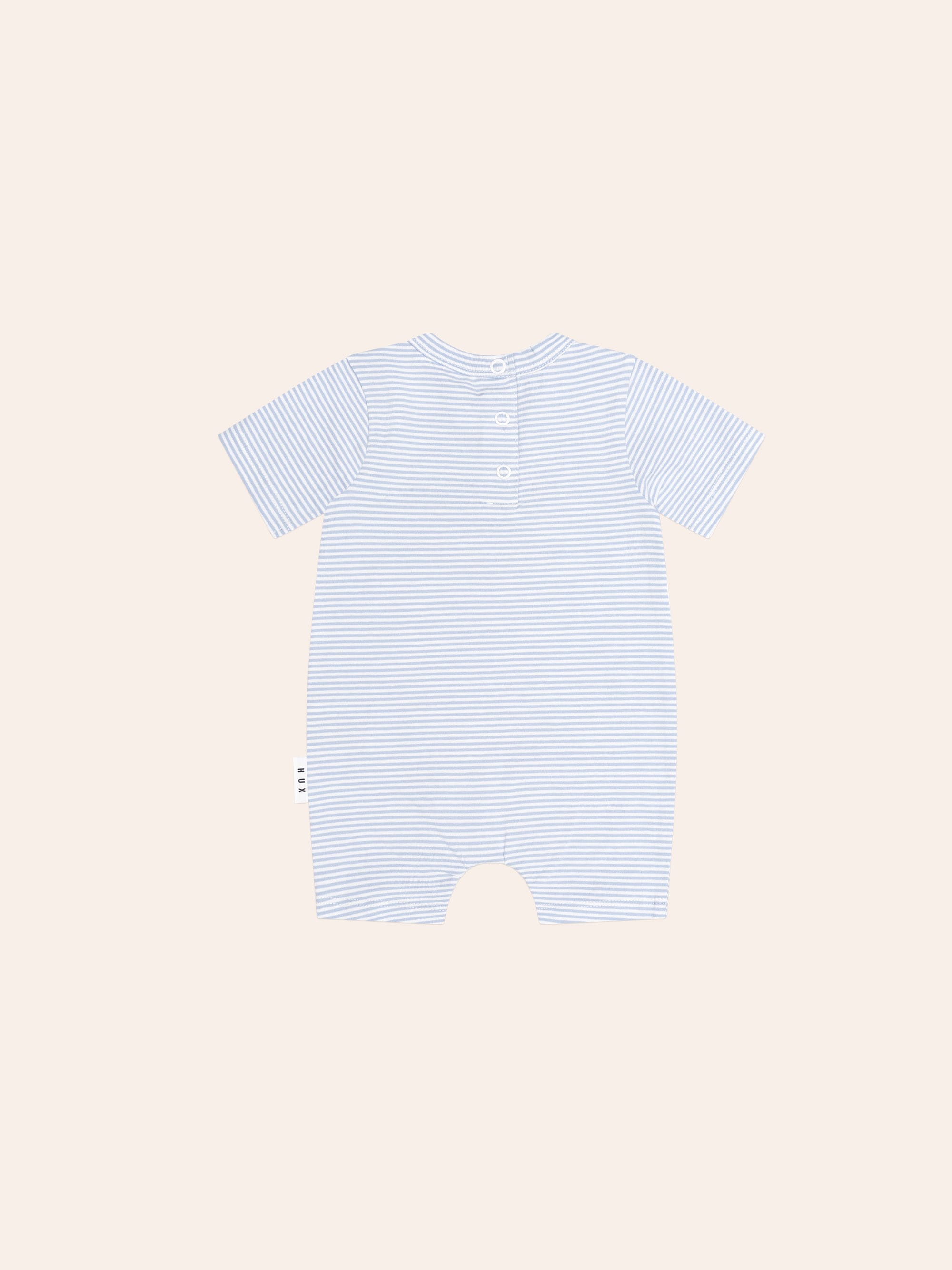 Peekaboo Hux Stripe Bodysuit ONESIE Huxbaby Shopify