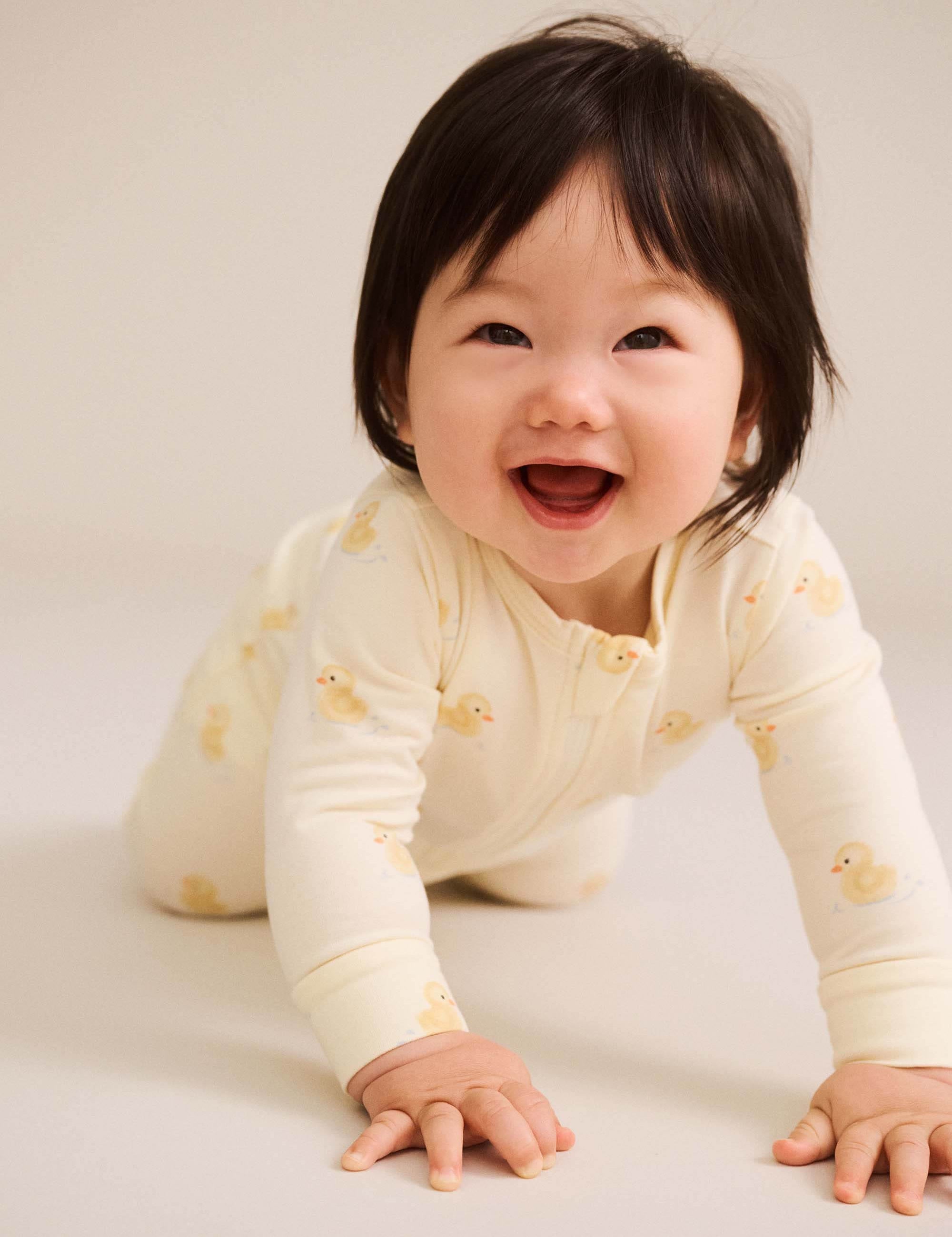 Rubber Ducky Zip Romper ONESIE Huxbaby Shopify