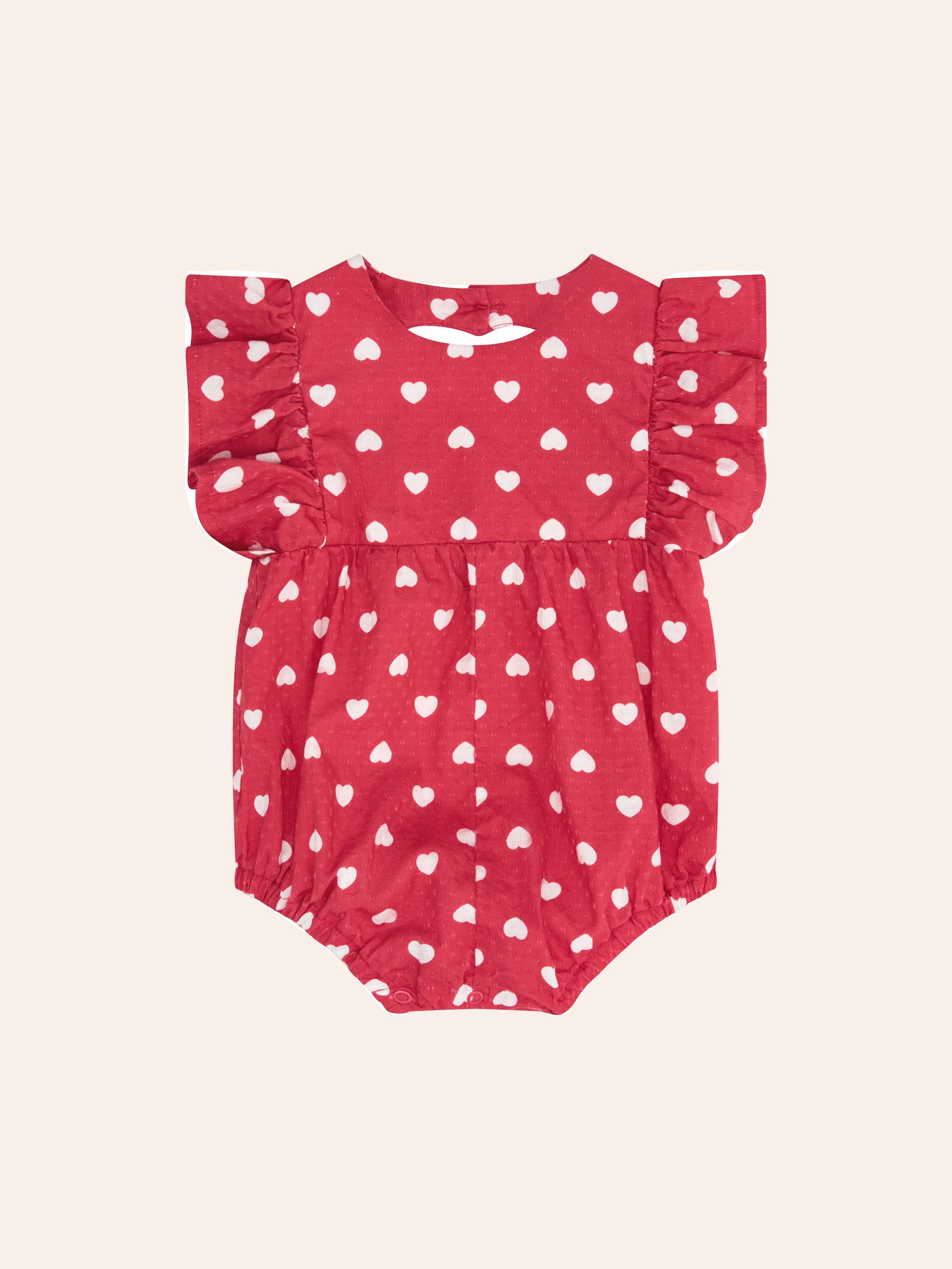 I Heart You Bubble Romper ONESIE Huxbaby Shopify