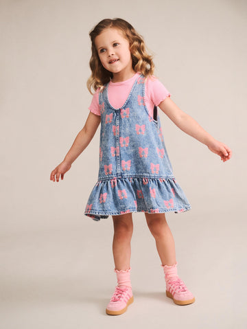 Strawberry Crme Rib Tee SL TOP Huxbaby Shopify