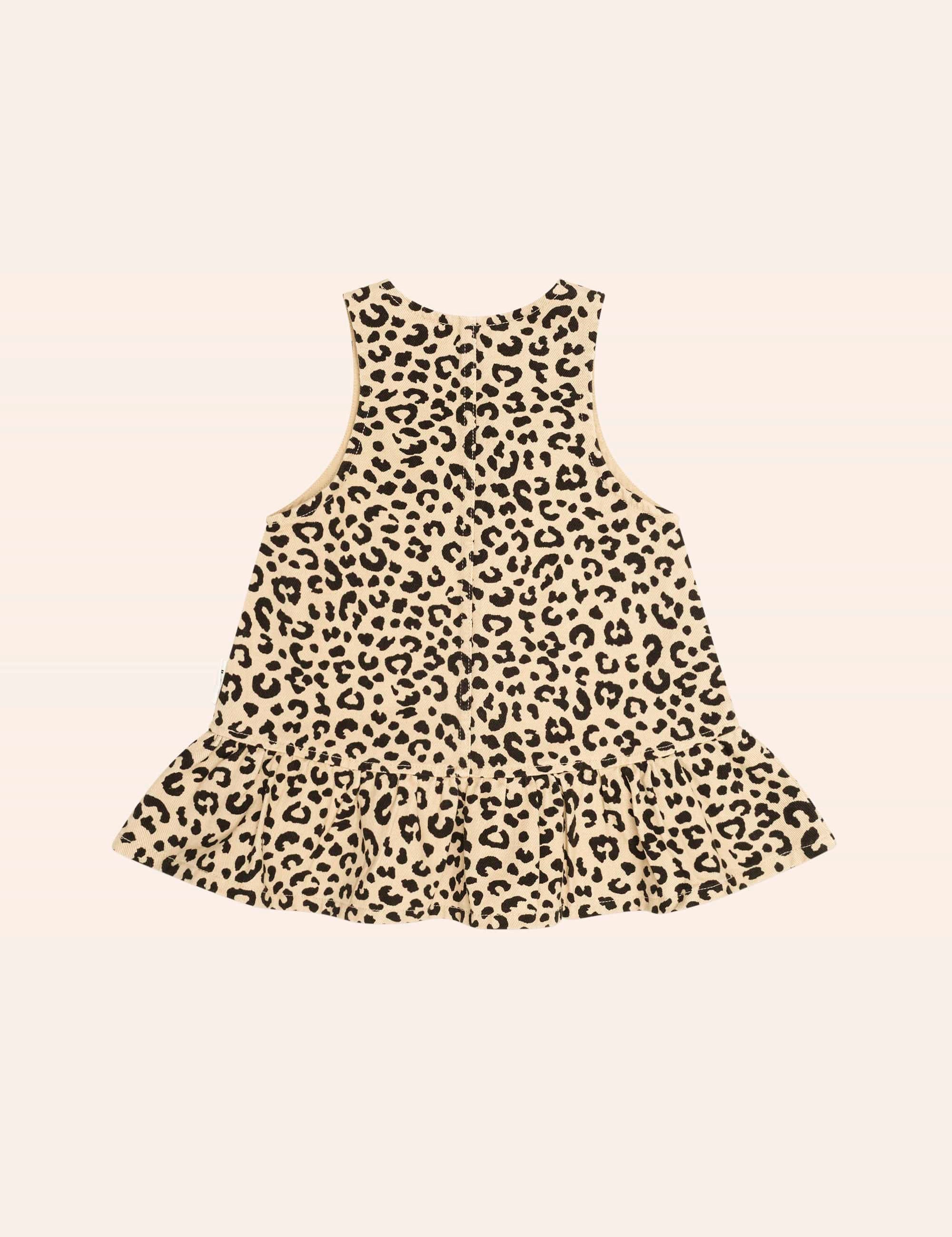 Leopard Frill Dress DRESS Huxbaby Shopify