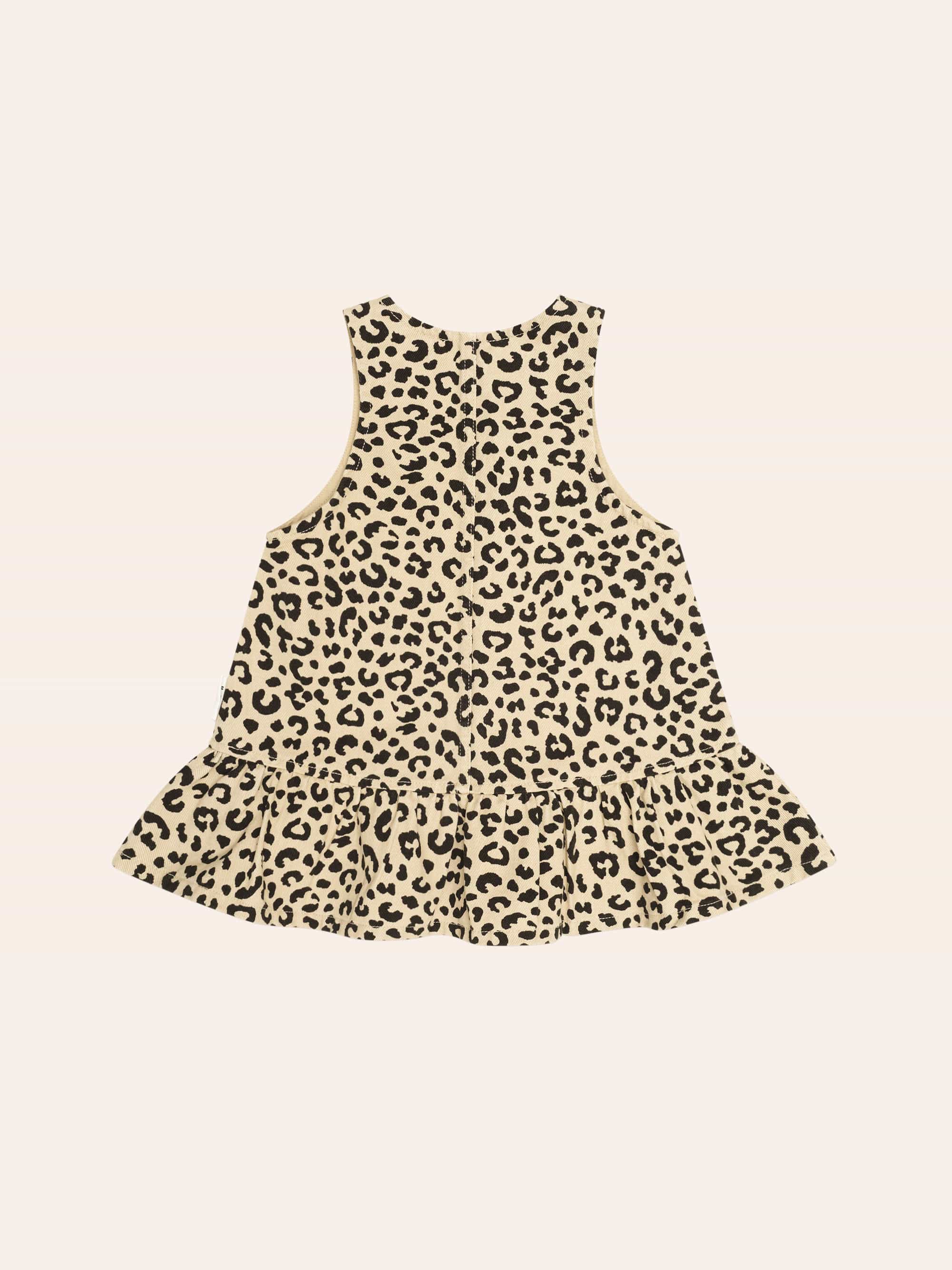 Leopard Frill Dress DRESS Huxbaby Shopify